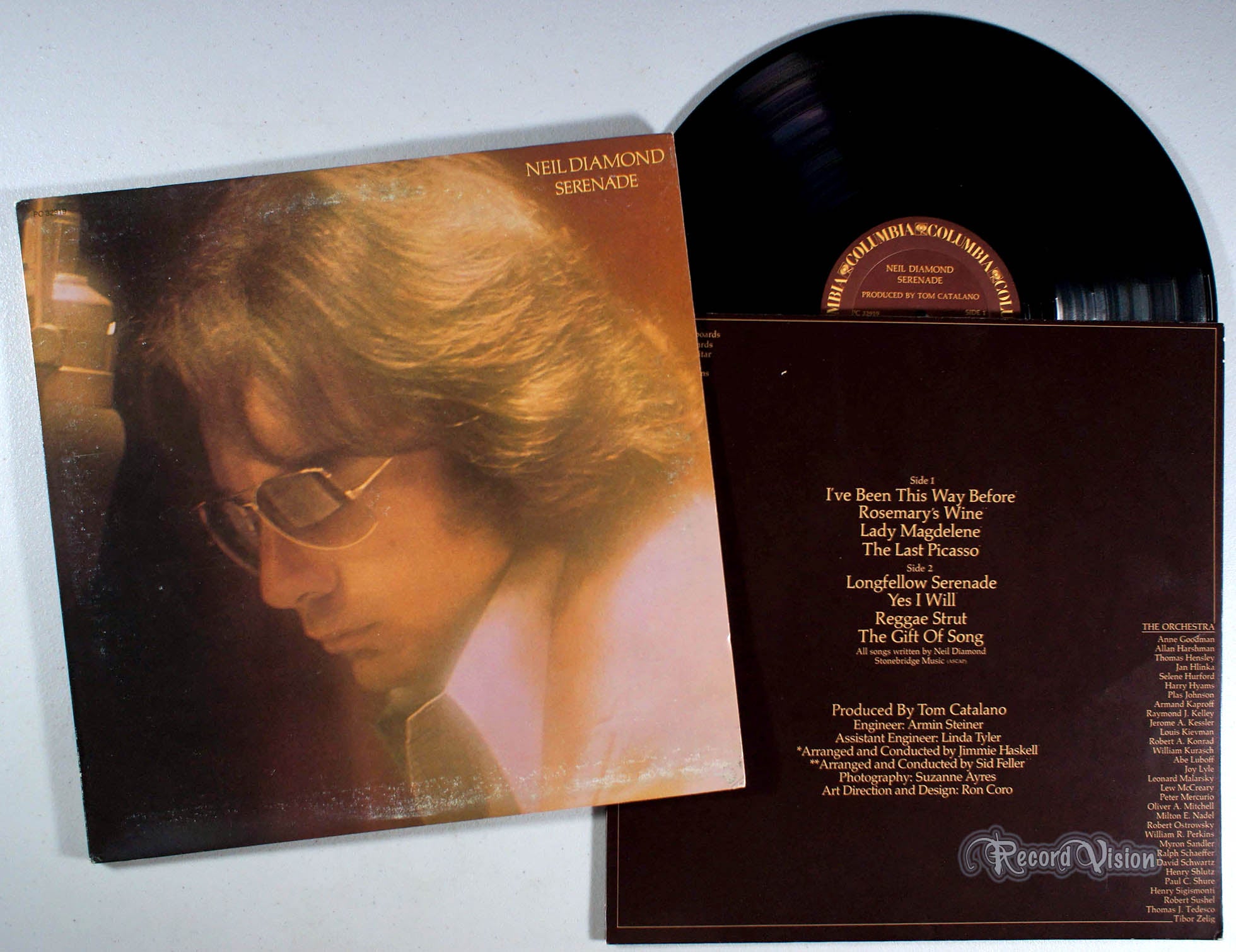 Neil Diamond - Serenade (front cover) Vinyl