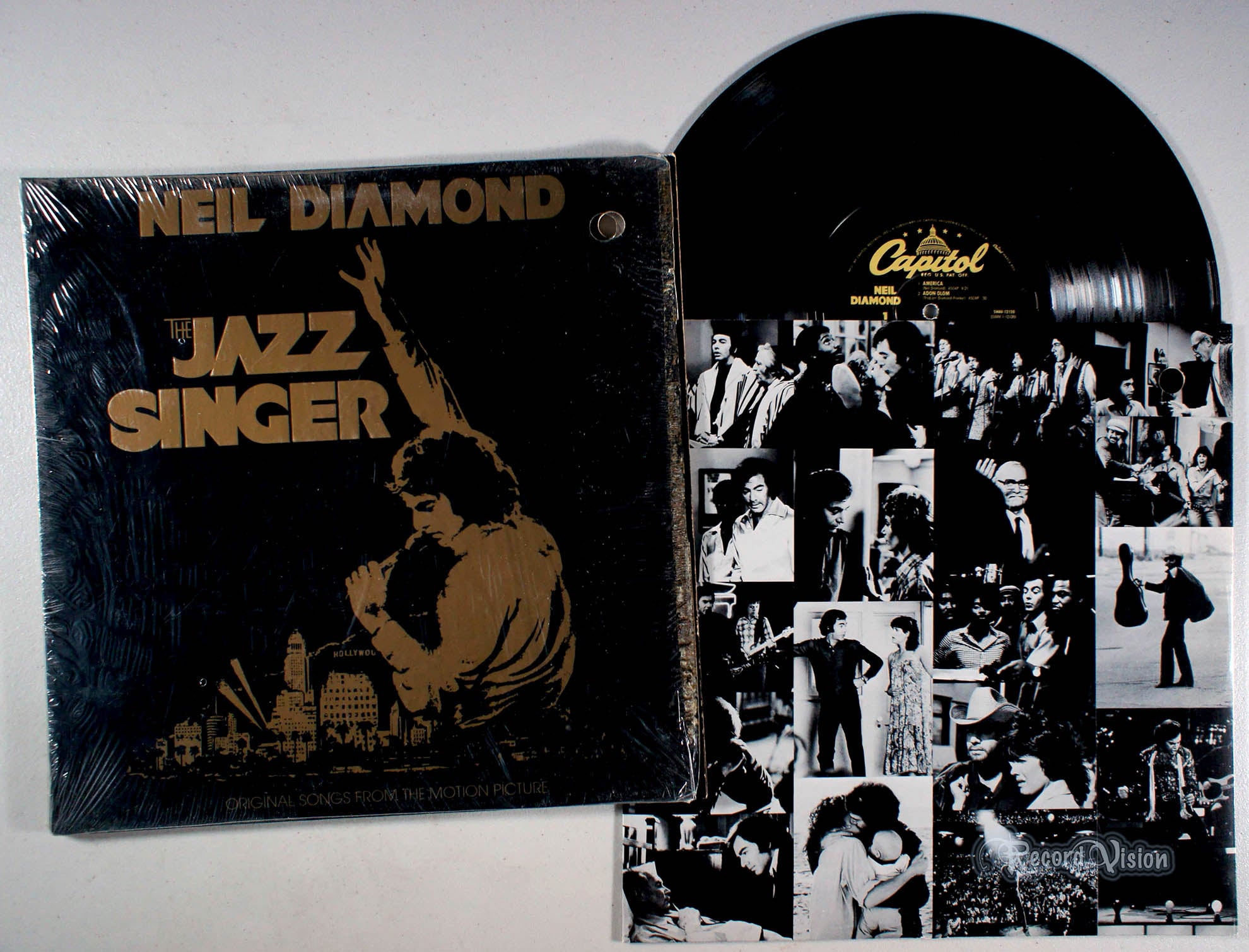 Neil Diamond - The Jazz Singer (front cover) Vinyl