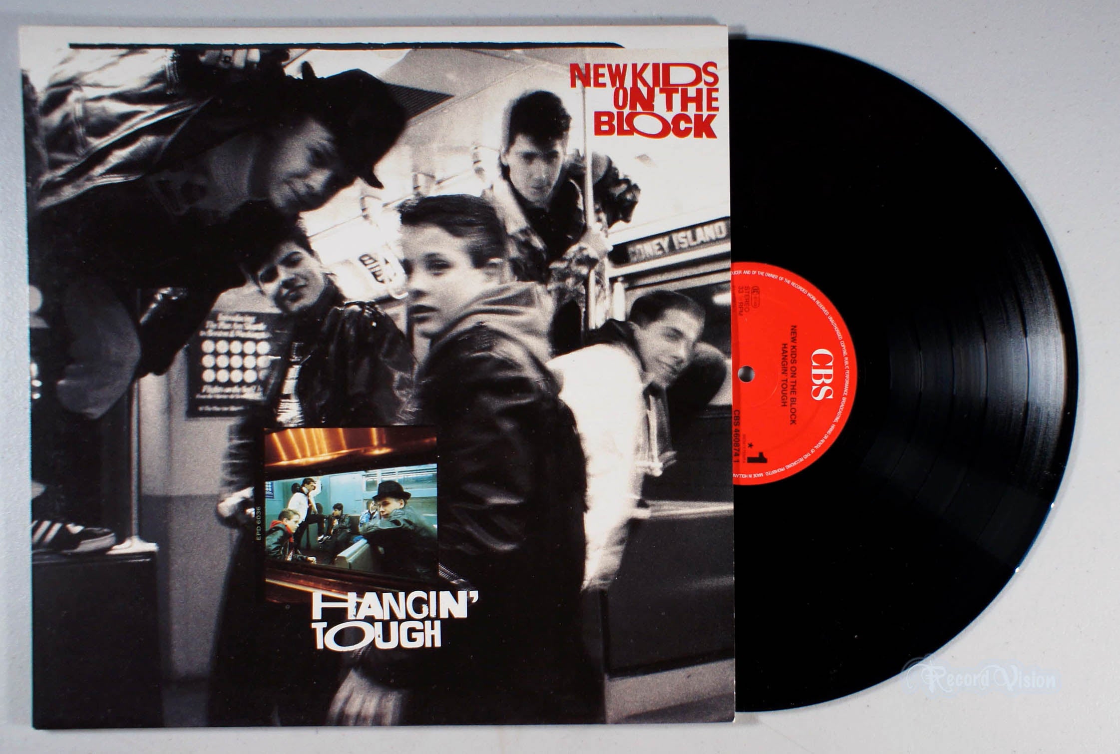 New Kids on the Block - Hangin' Tough (front cover) Vinyl
