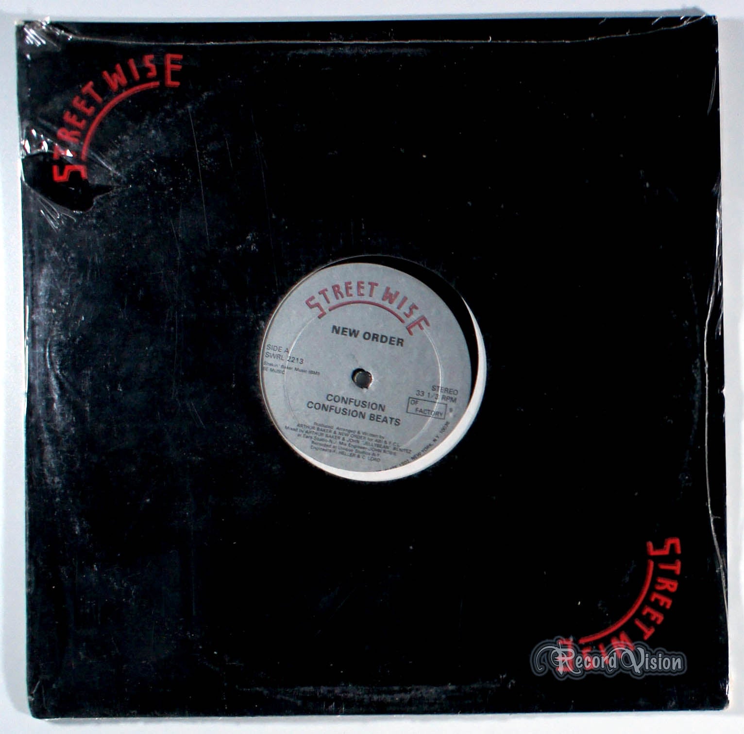New Order - Confusion (front cover) Vinyl