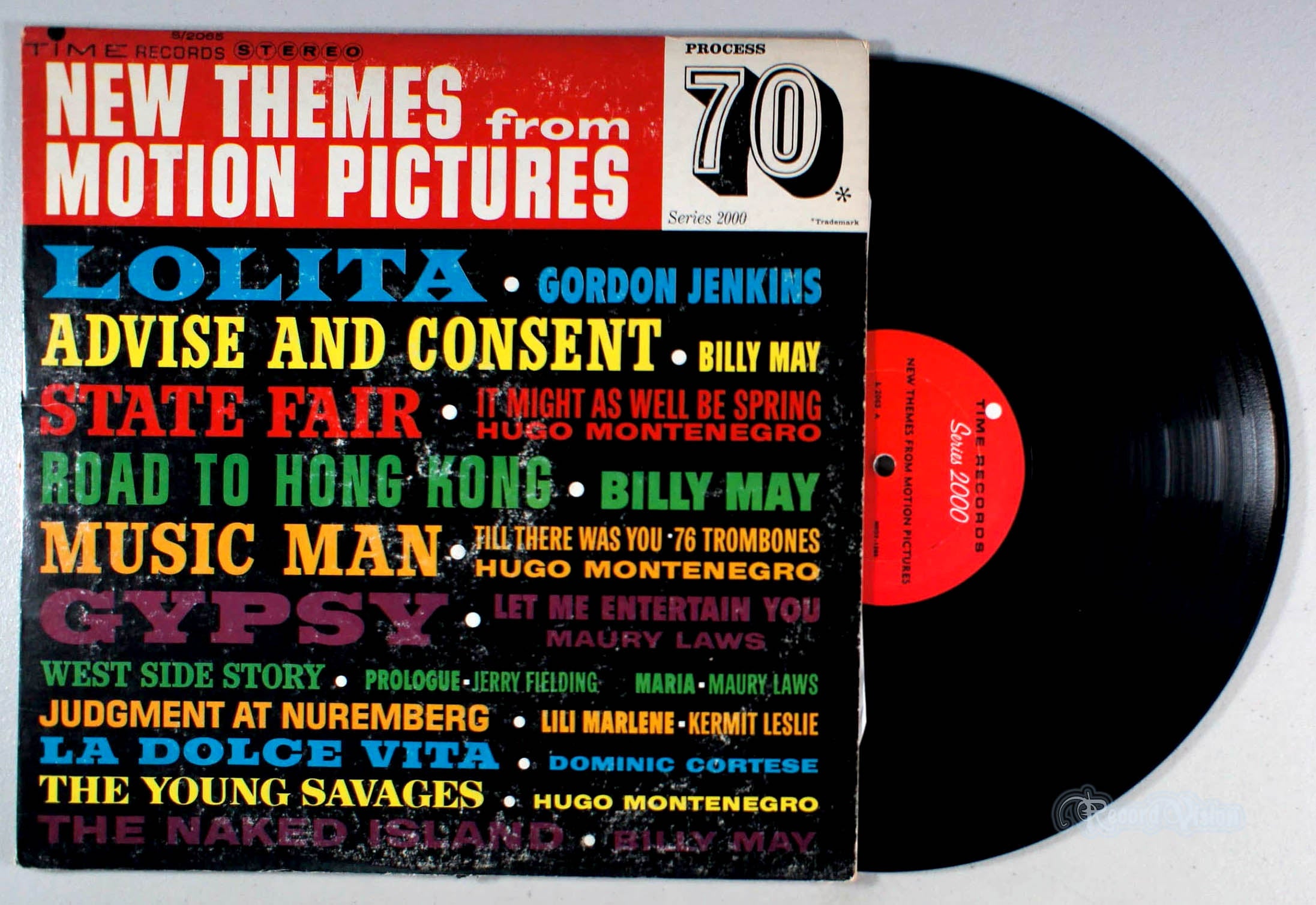 New Themes From Motion Pictures (front cover) Vinyl
