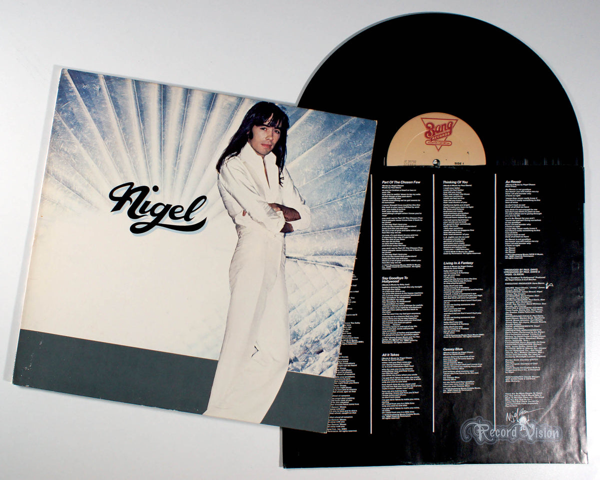 Nigel Olsson - Nigel (front cover) Vinyl