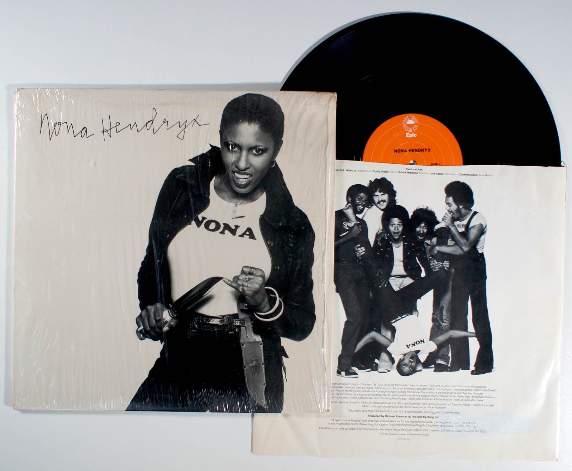 Nona Hendryx - Nona Hendryx (front cover) Vinyl