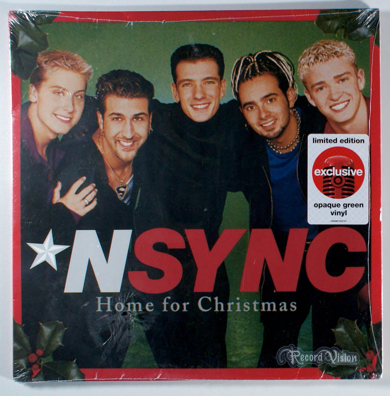 NSYNC - Home For Christmas (front cover) Vinyl