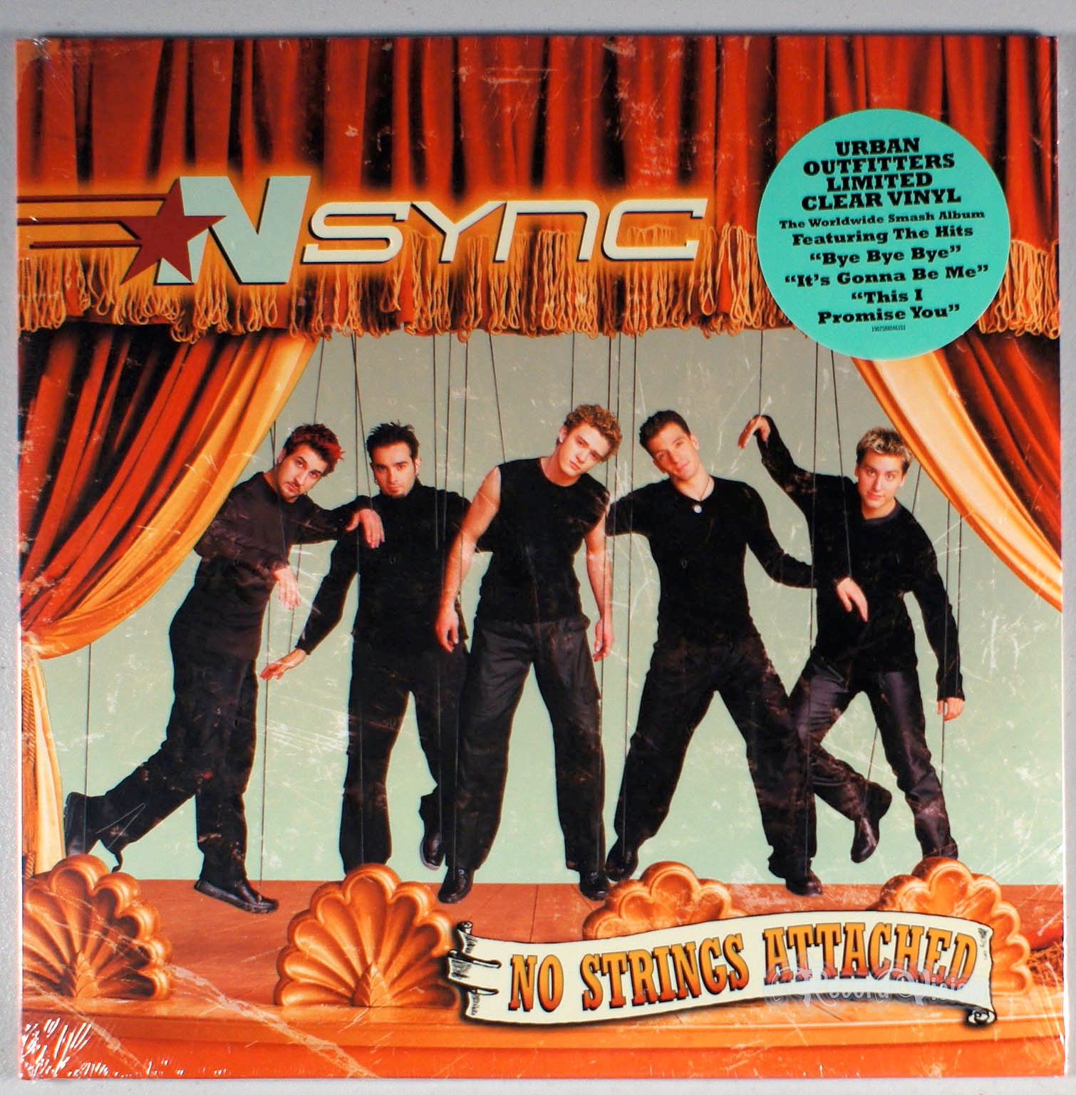 NSYNC - No Strings Attached (front cover) Vinyl