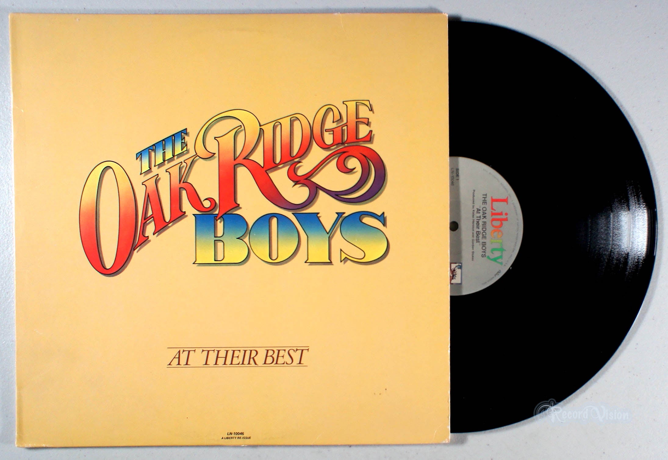 Oak Ridge Boys - At Their Best (front cover) Vinyl