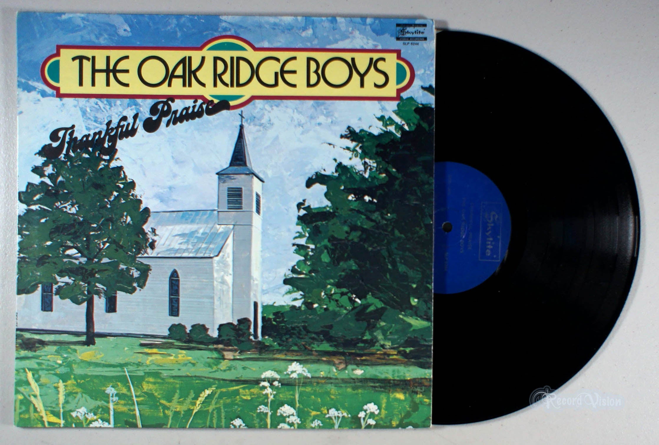 Oak Ridge Boys - Thankful Praise (front cover) Vinyl