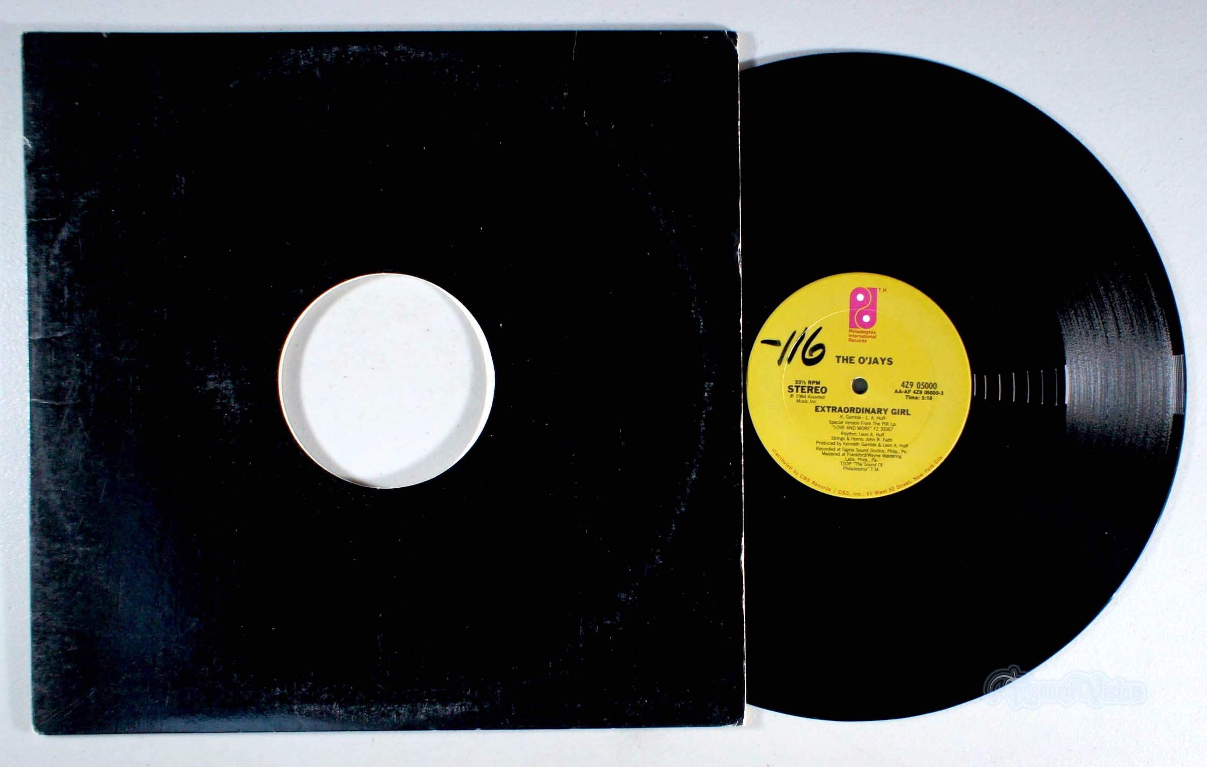 O'Jays - Extraordinary Girl (front cover) Vinyl