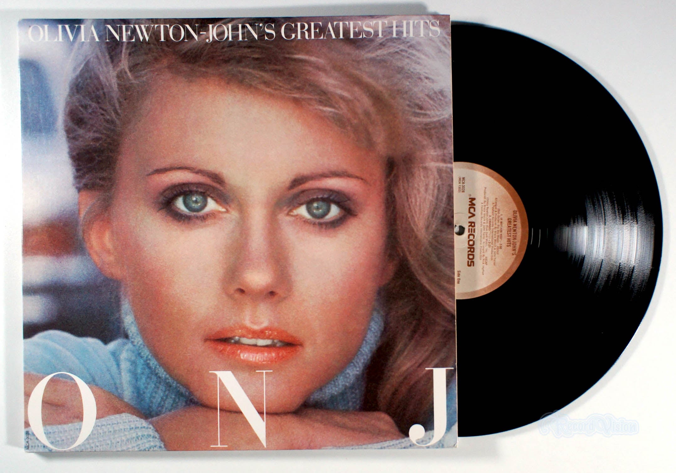 Olivia Newton-John - Greatest Hits (front cover) Vinyl
