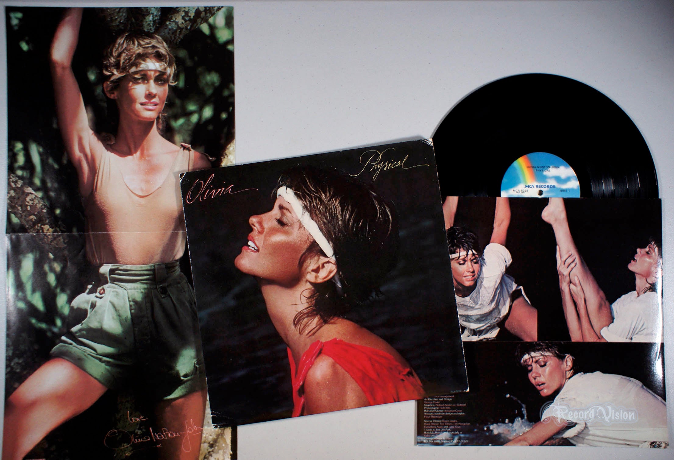 Olivia Newton-John - Physical (front cover) Vinyl