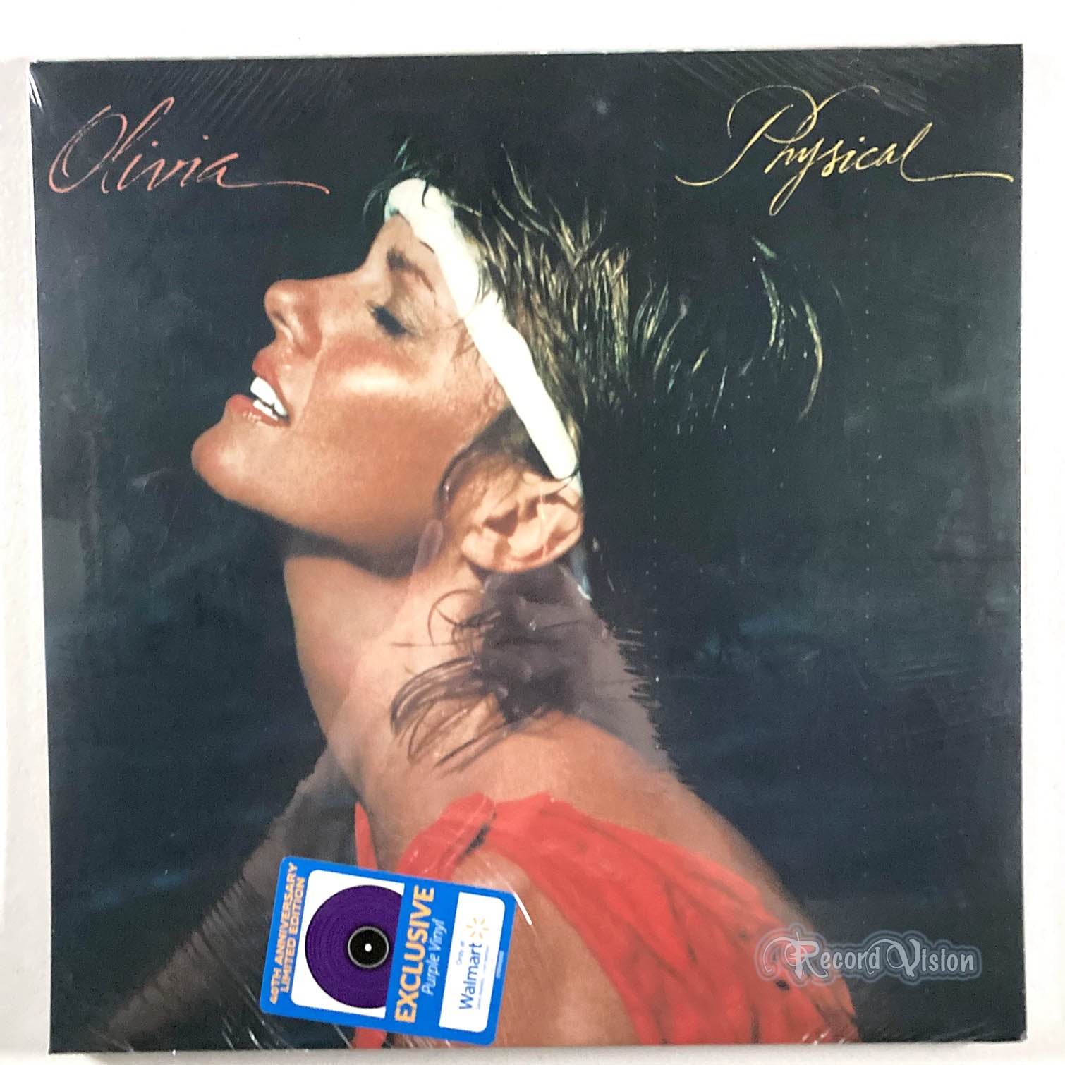 Olivia Newton-John - Physical (Purple) (front cover) Vinyl