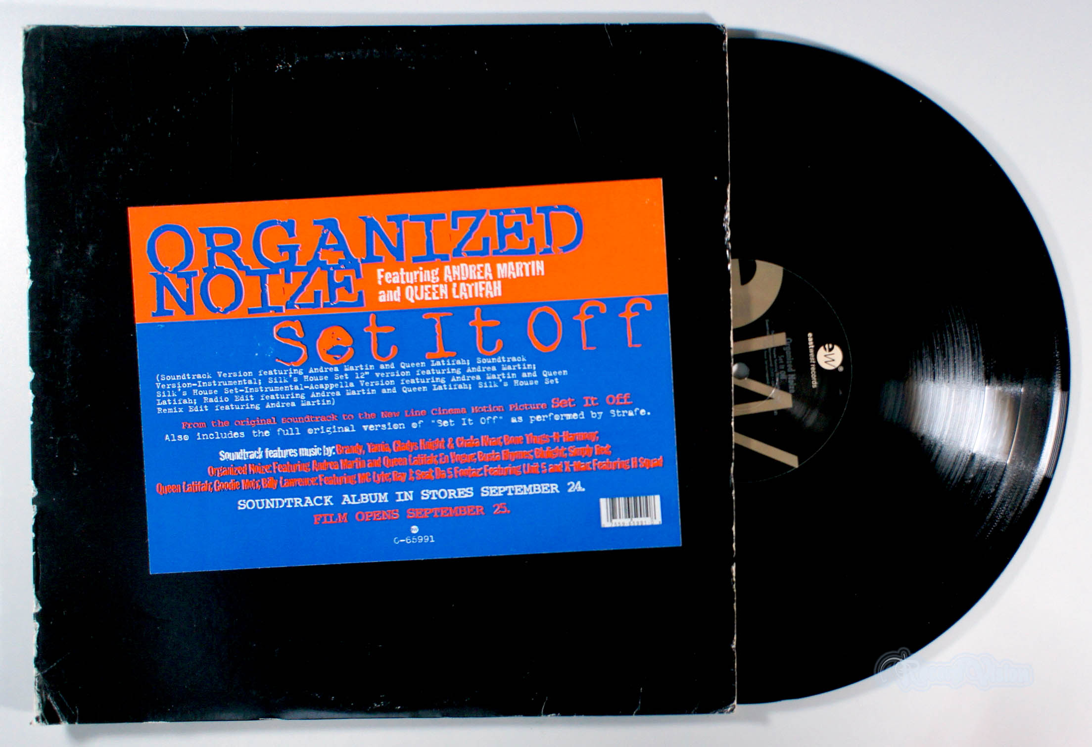 Organized Noise - Set It Off (12" Single) (front cover) Vinyl