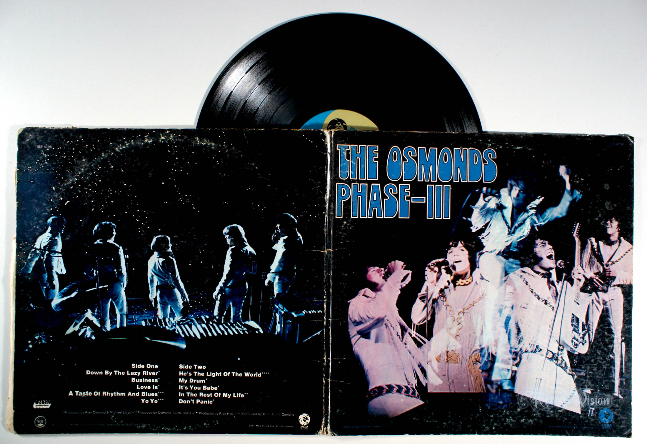Osmonds - Phase-III (front cover) Vinyl