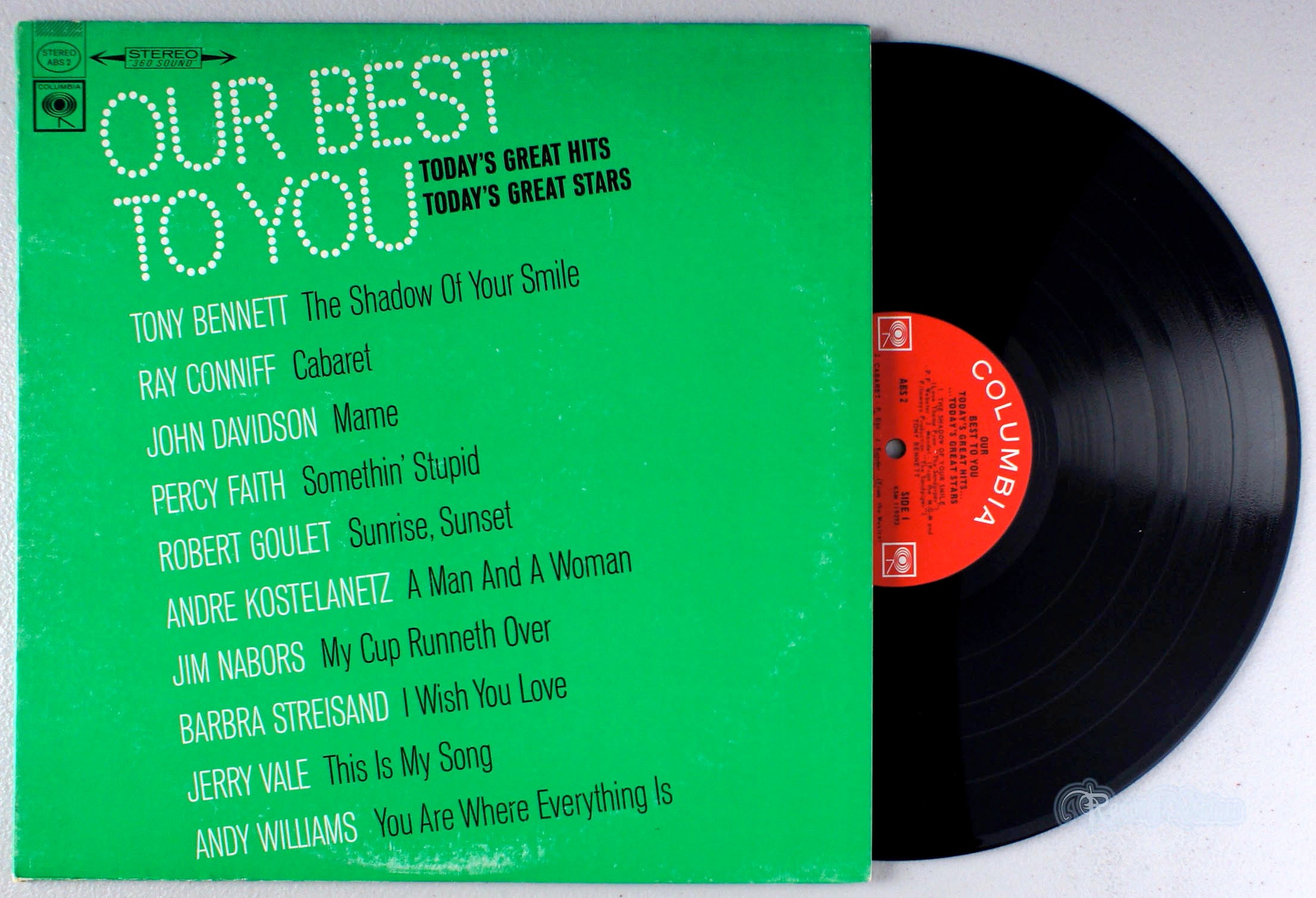 Our Best to You (front cover) Vinyl
