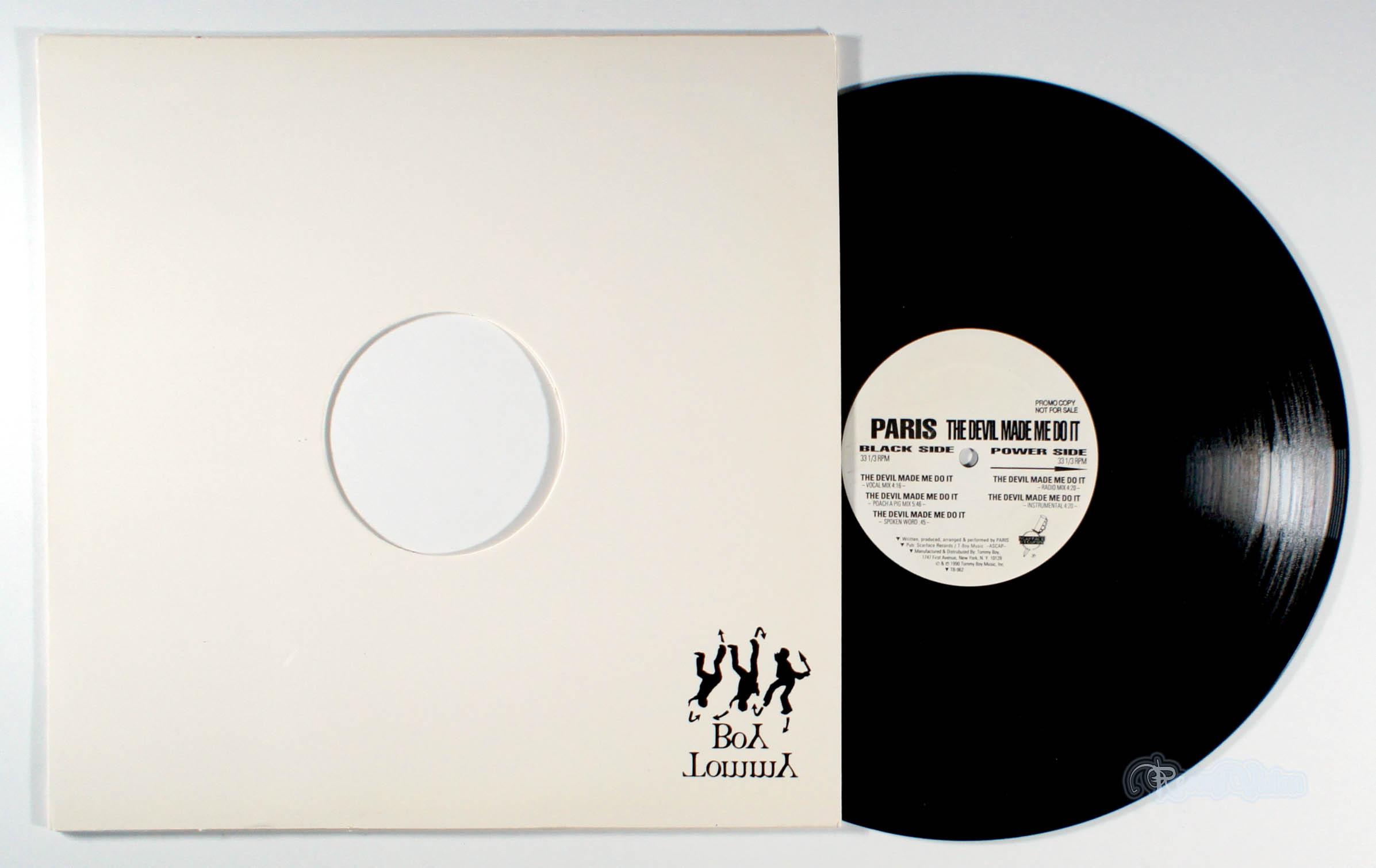 Paris - The Devil Made Me Do It (front cover) Vinyl