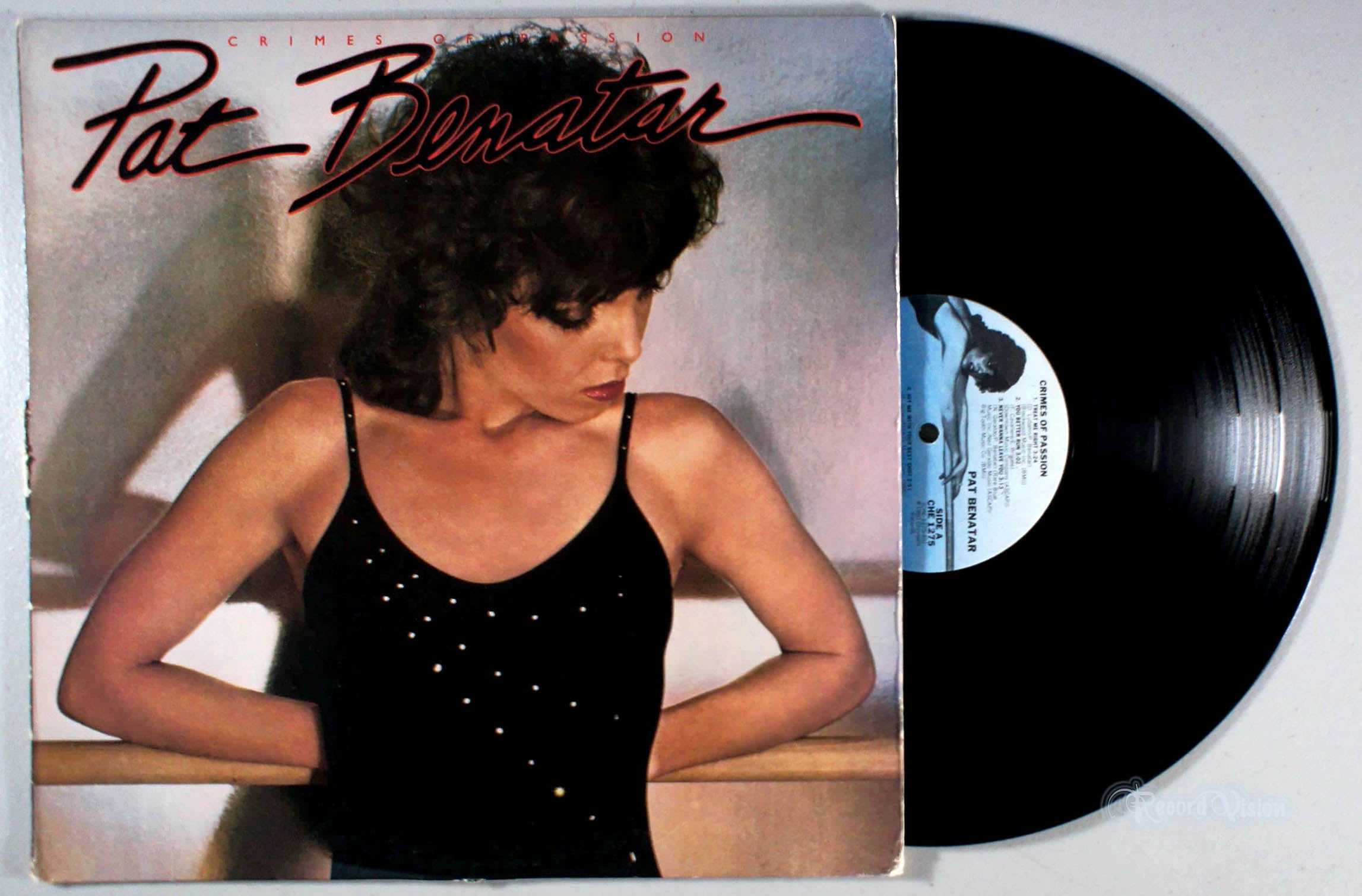 Pat Benatar - Crimes of Passion (front cover) Vinyl