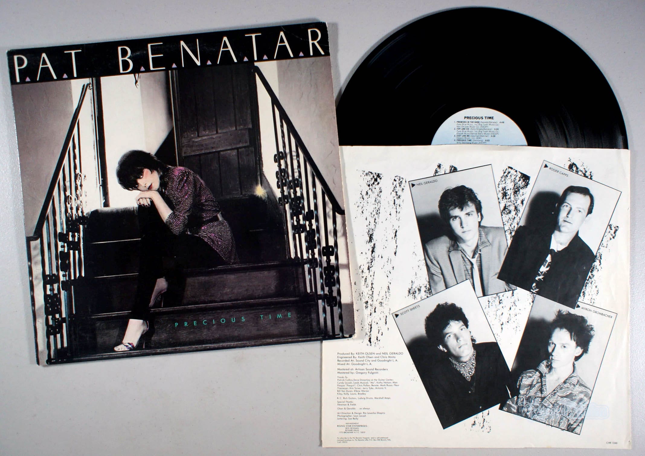 Pat Benatar - Precious Time (front cover) Vinyl
