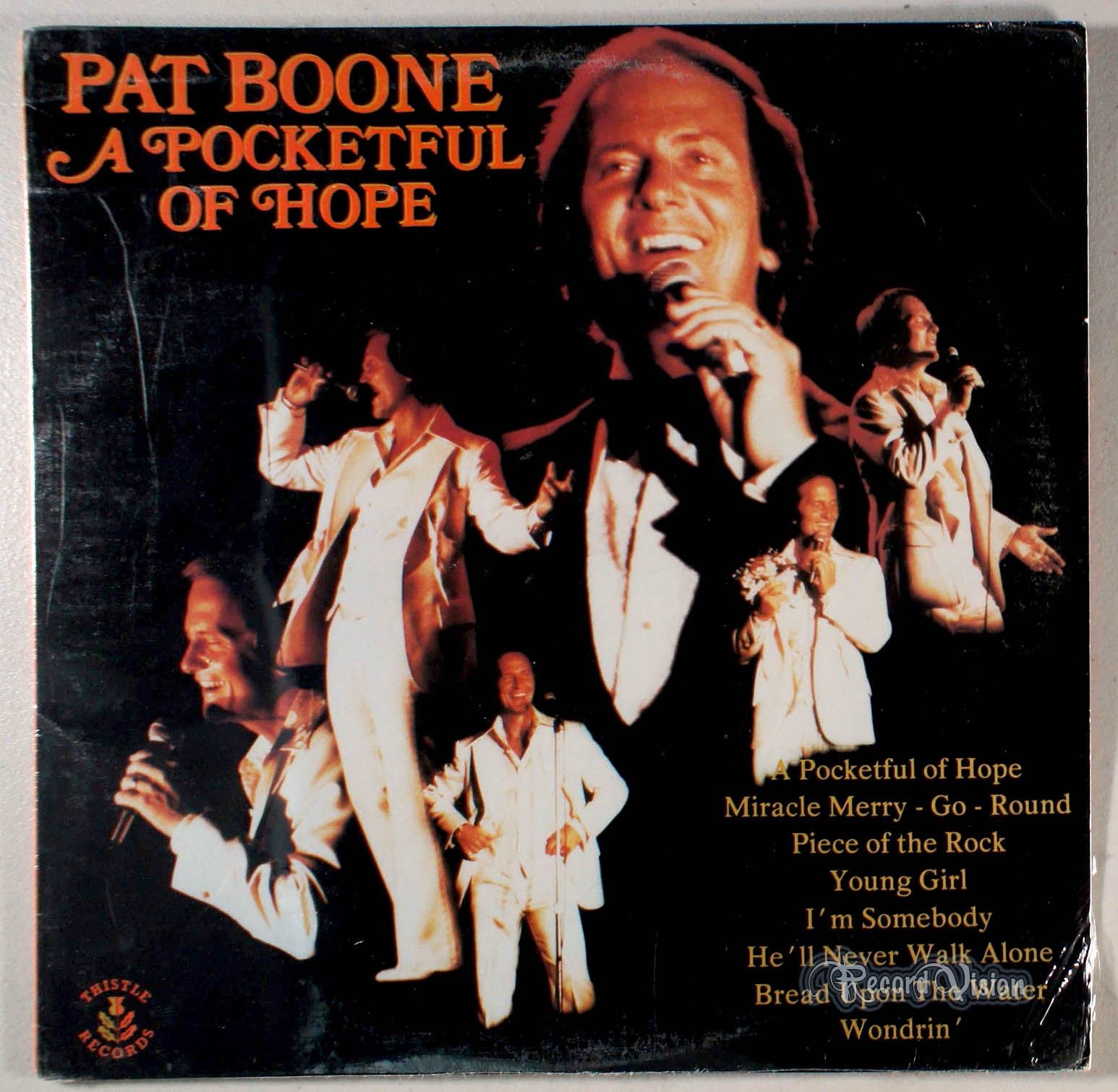 Pat Boone - A Pocketful of Hope (front cover) Vinyl