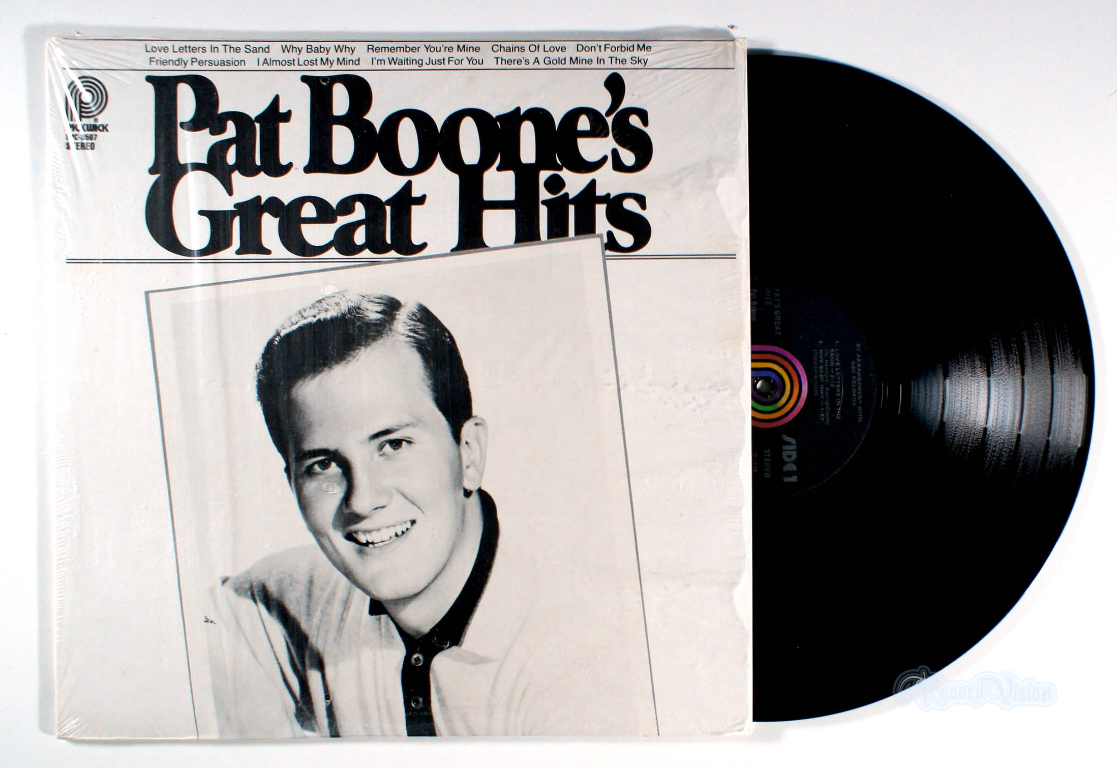 Pat Boone - Great Hits (front cover) Vinyl