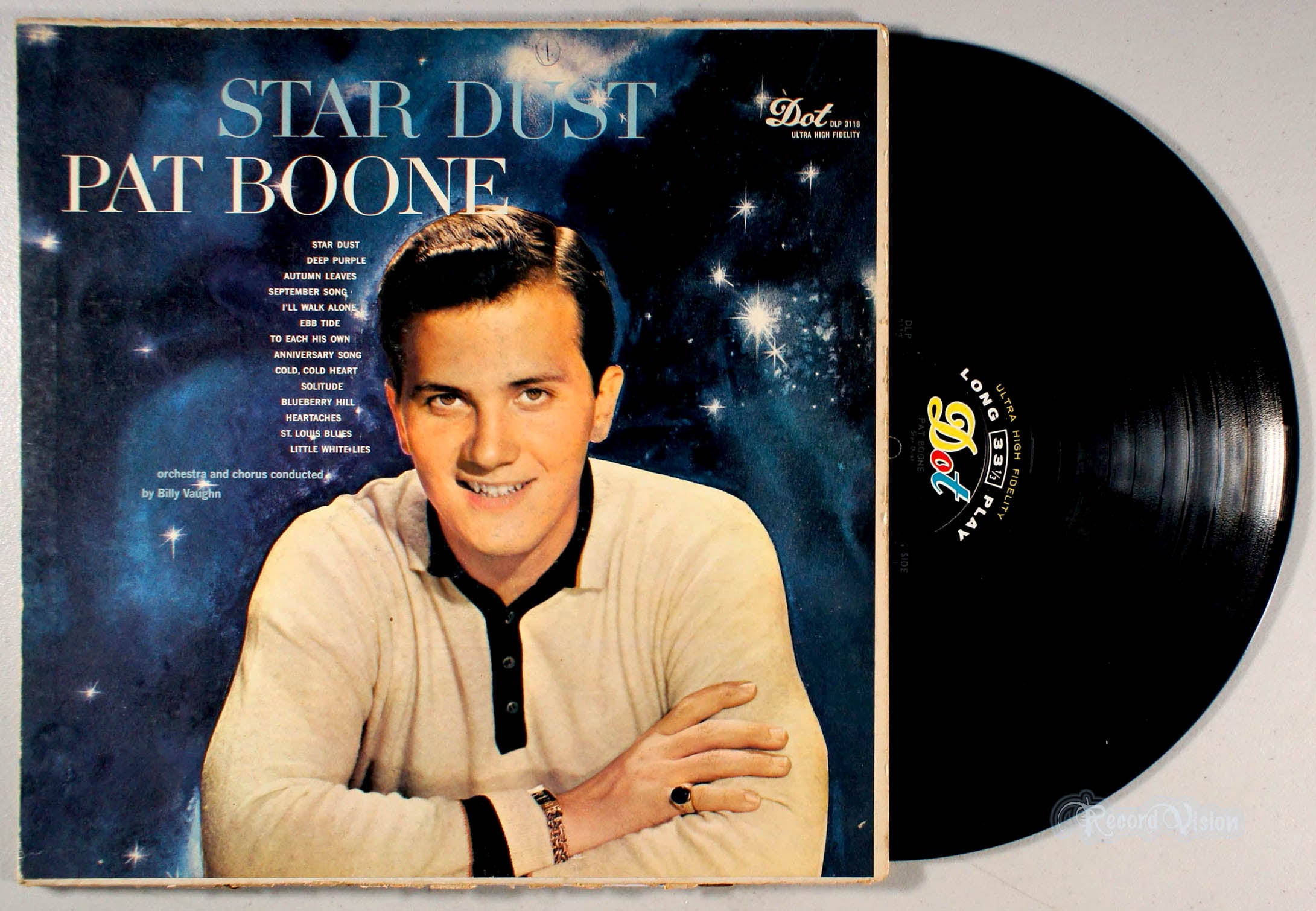 Pat Boone - Star Dust (front cover) Vinyl