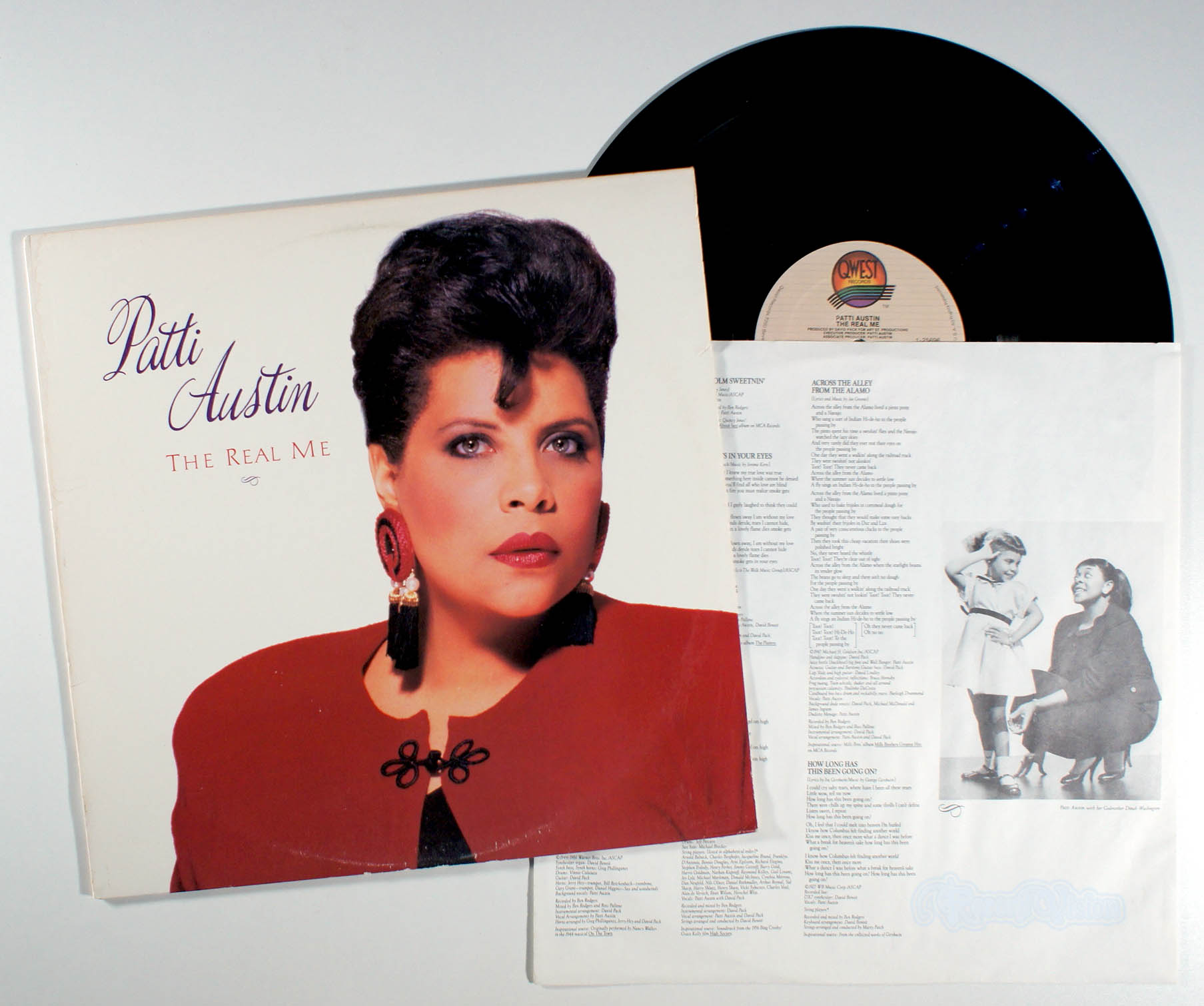 Patti Austin - The Real Me (front cover) Vinyl