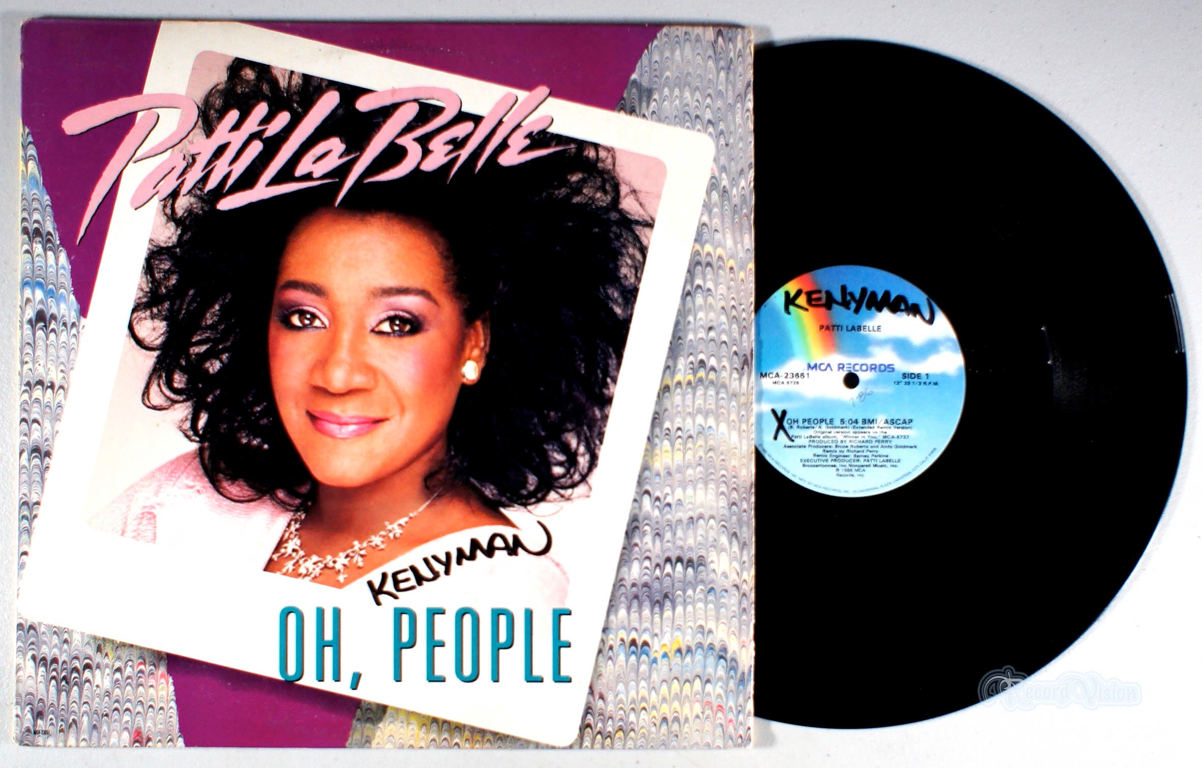Patti LaBelle - Oh, People (front cover) Vinyl