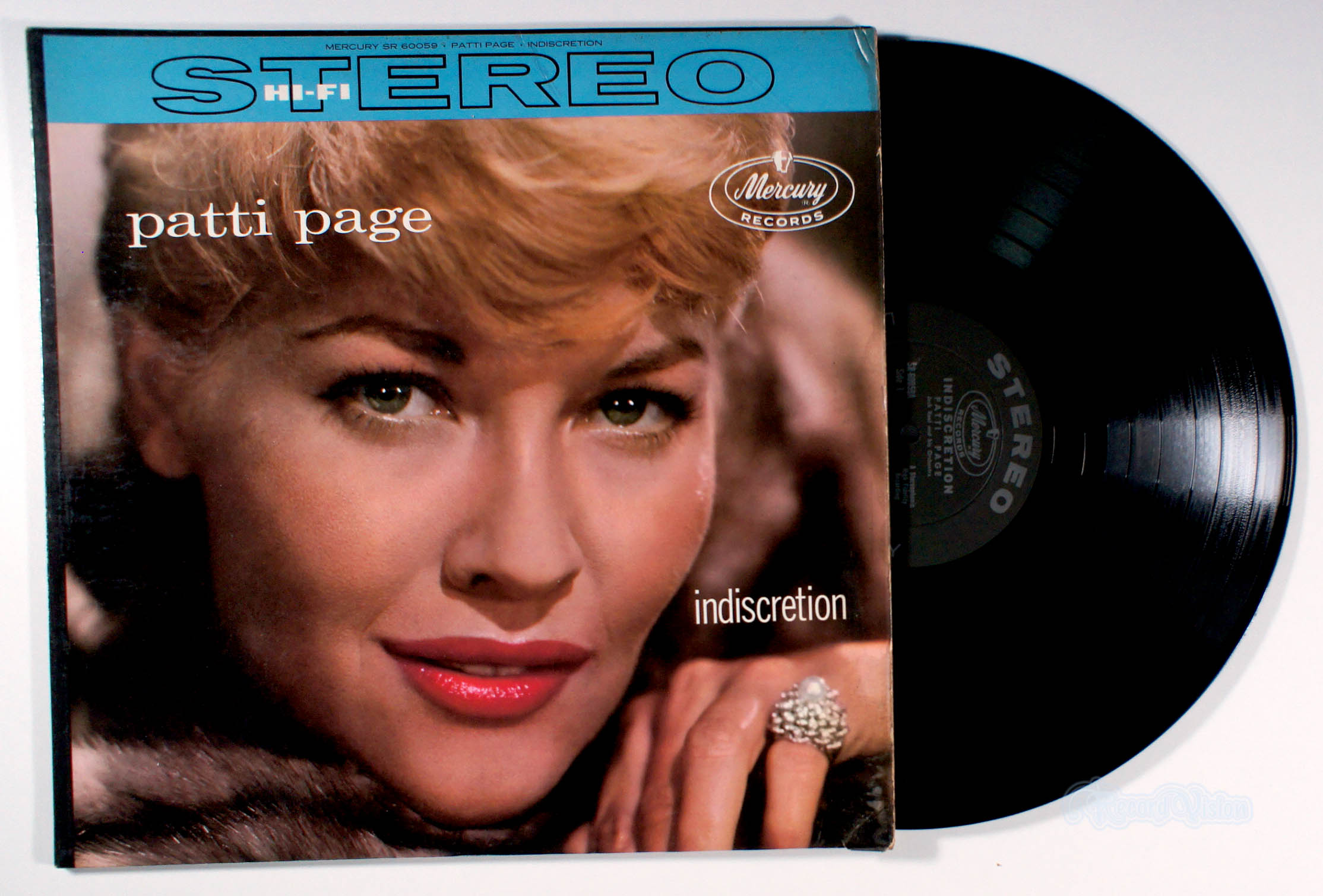 Patti Page - Indiscretion (front cover) Vinyl