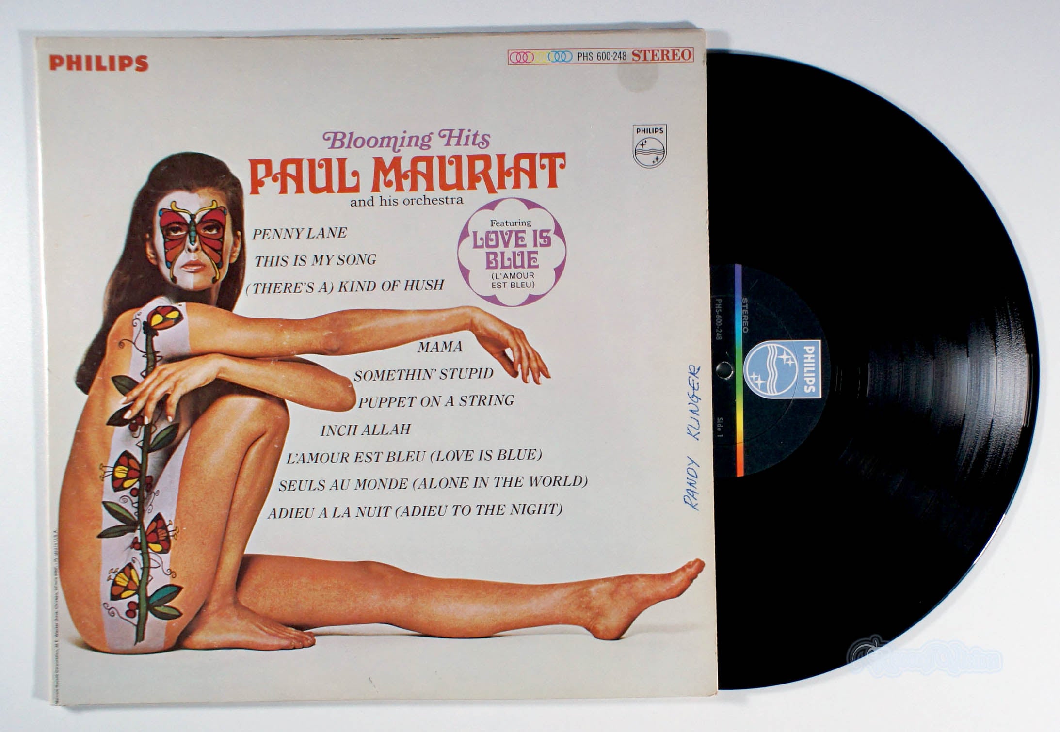 Paul Mauriat - Blooming Hits (front cover) Vinyl