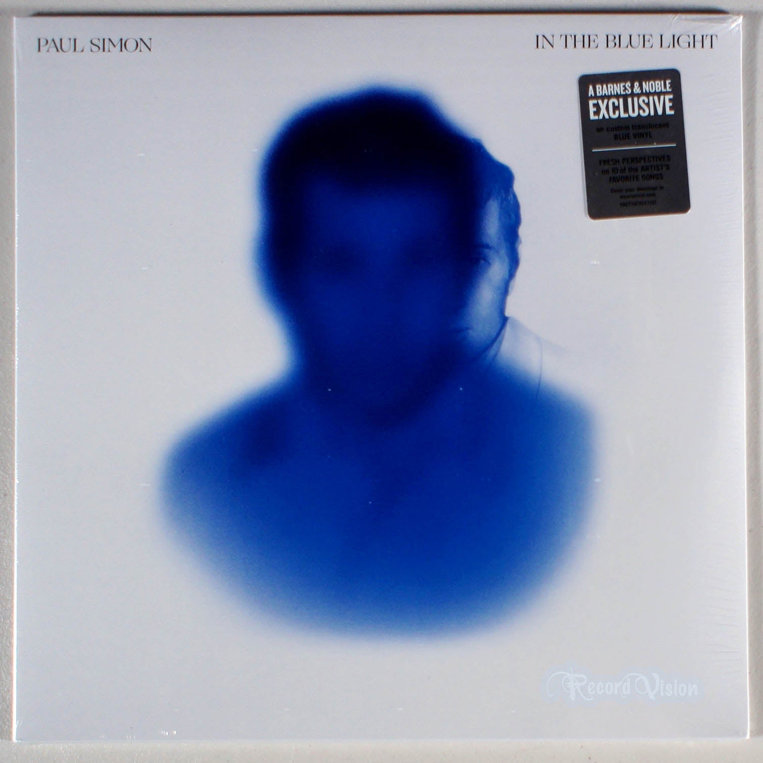 Paul Simon - In the Blue Light (front cover) Vinyl