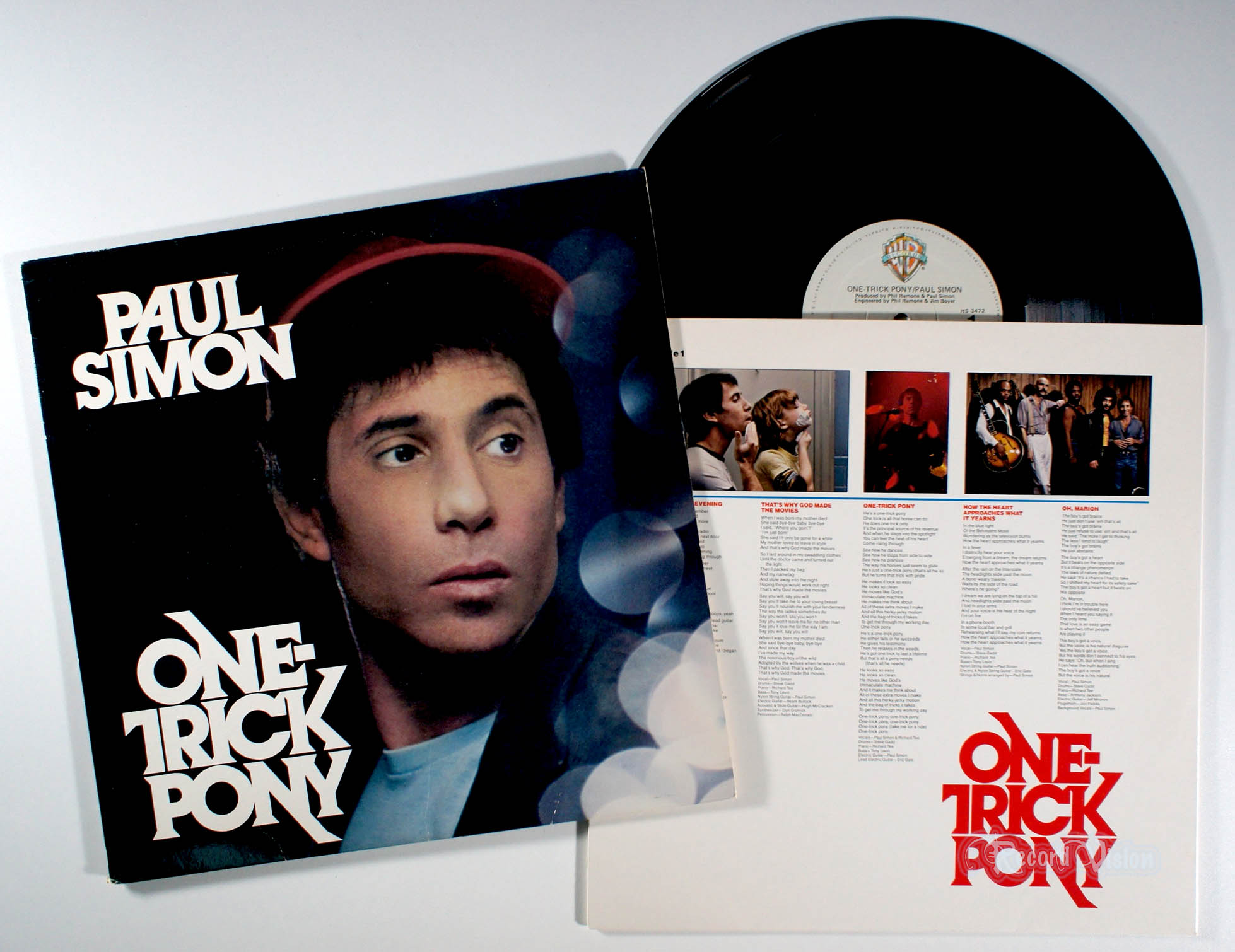 Paul Simon - One Trick Pony (front cover) Vinyl