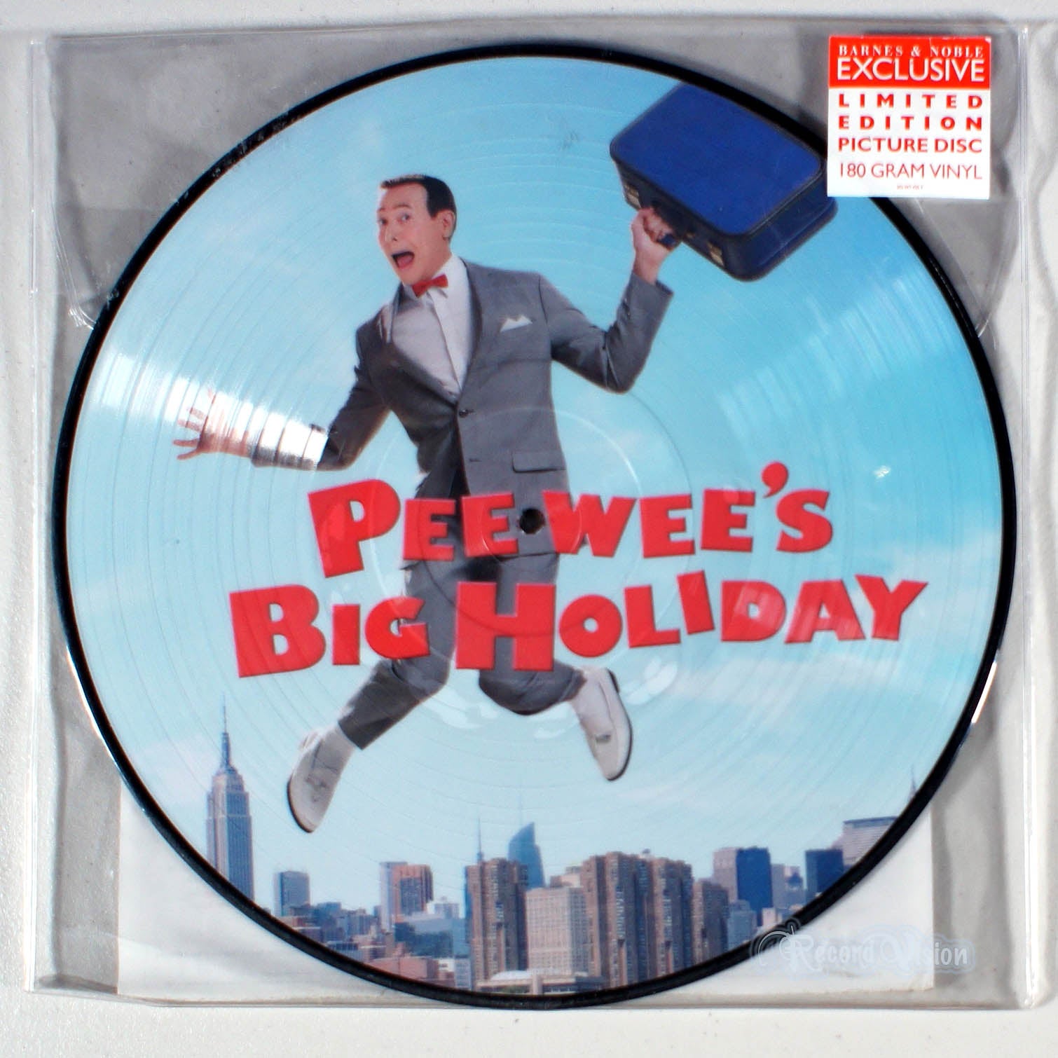Pee Wee's Big Holiday (Picture Disc) (front cover) Vinyl