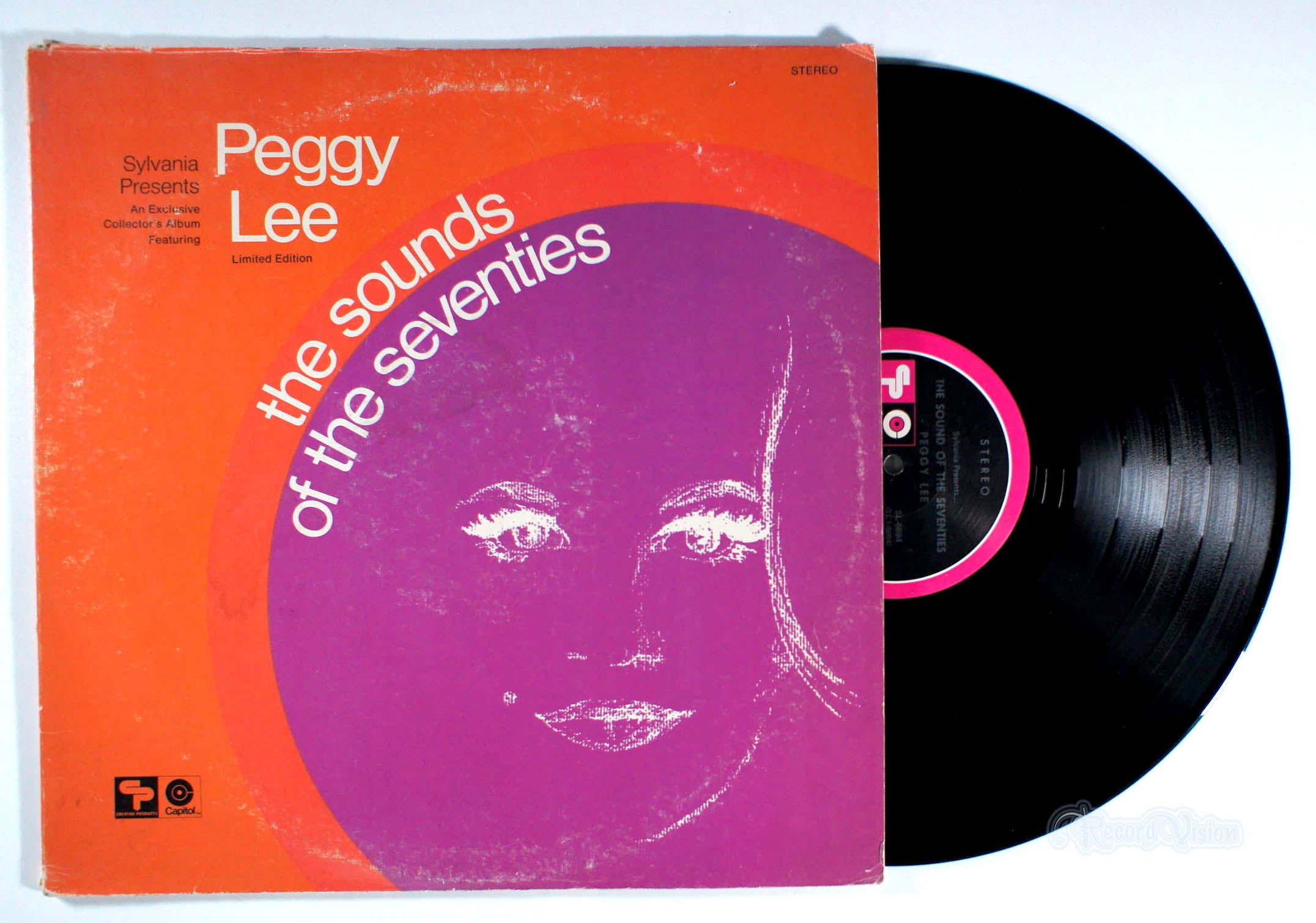 Peggy Lee - The Sounds of the Seventies (front cover) Vinyl