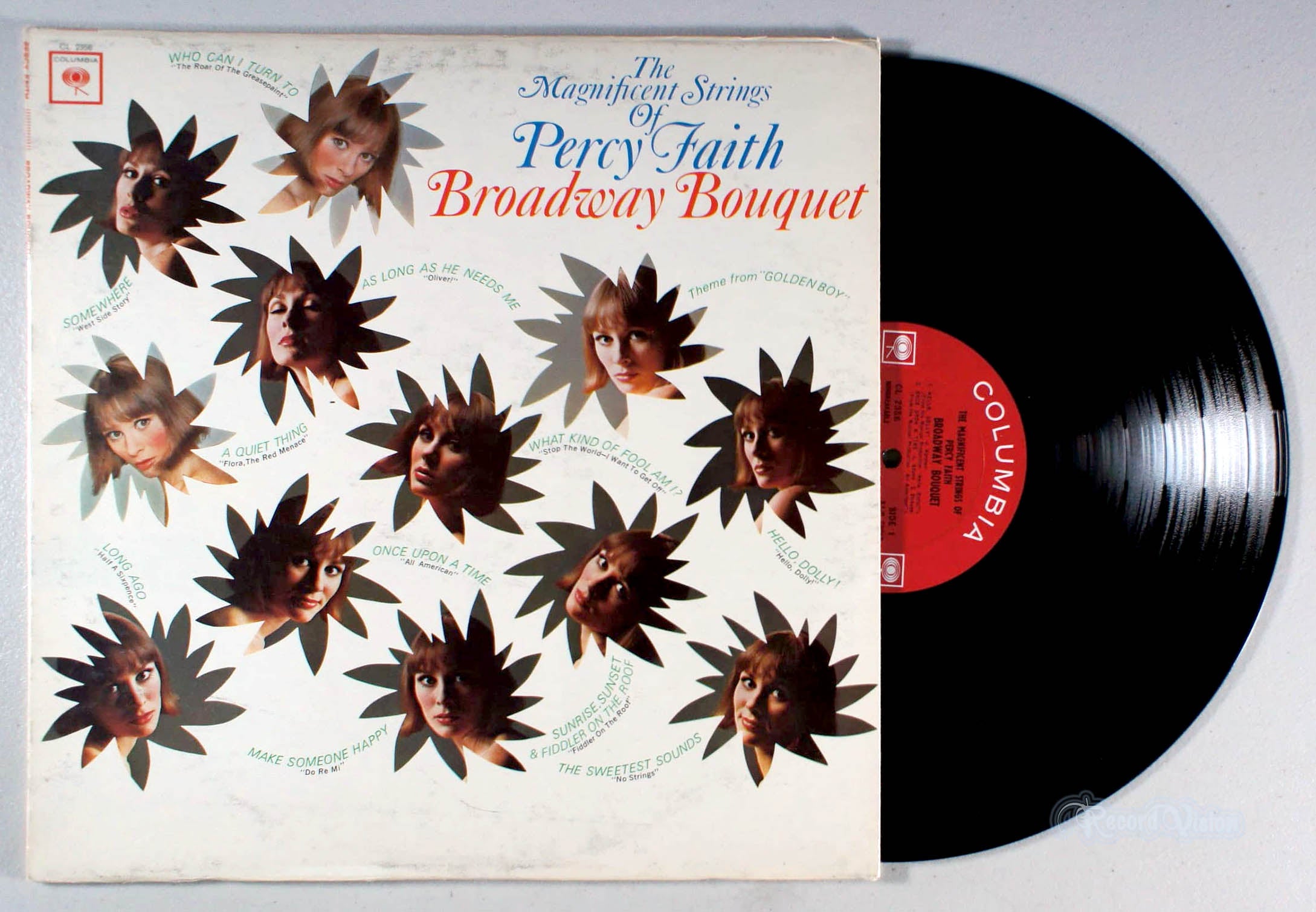 Percy Faith - Broadway Bouquet (front cover) Vinyl