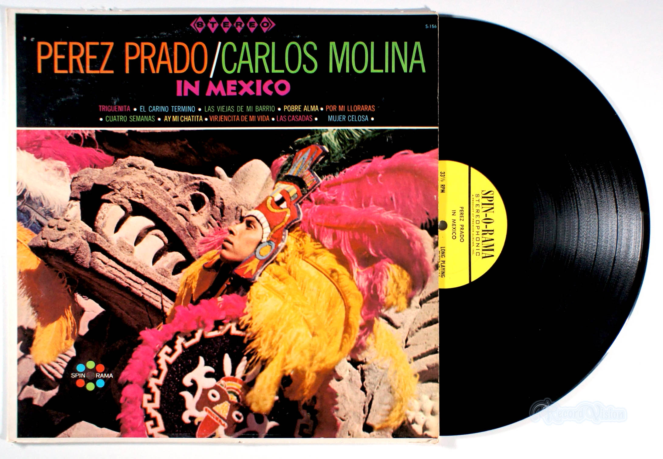 Perez Prado - In Mexico (front cover) Vinyl