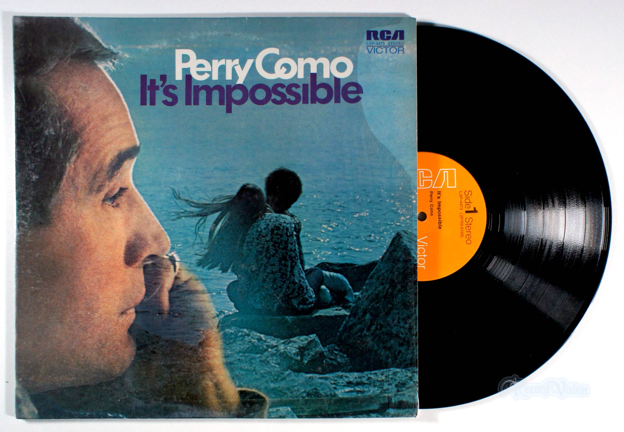 Perry Como - It's Impossible (front cover) Vinyl