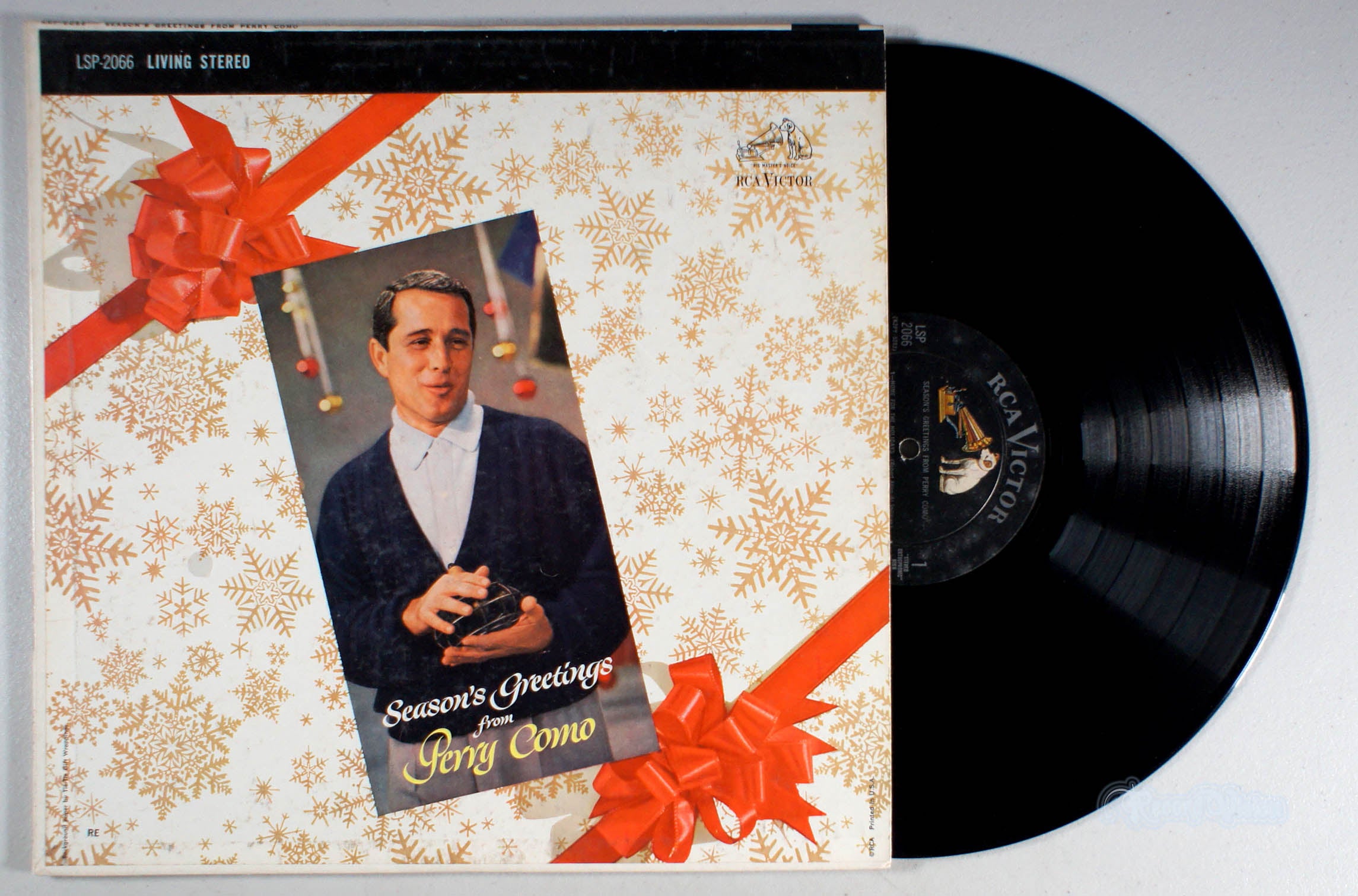 Perry Como - Season's Greetings (front cover) Vinyl