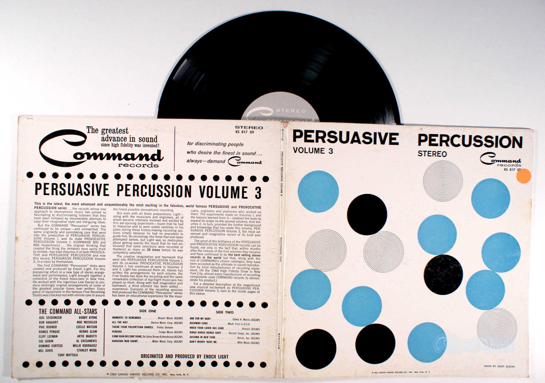 Persuasive Percussion, Volume 3 (front cover) Vinyl