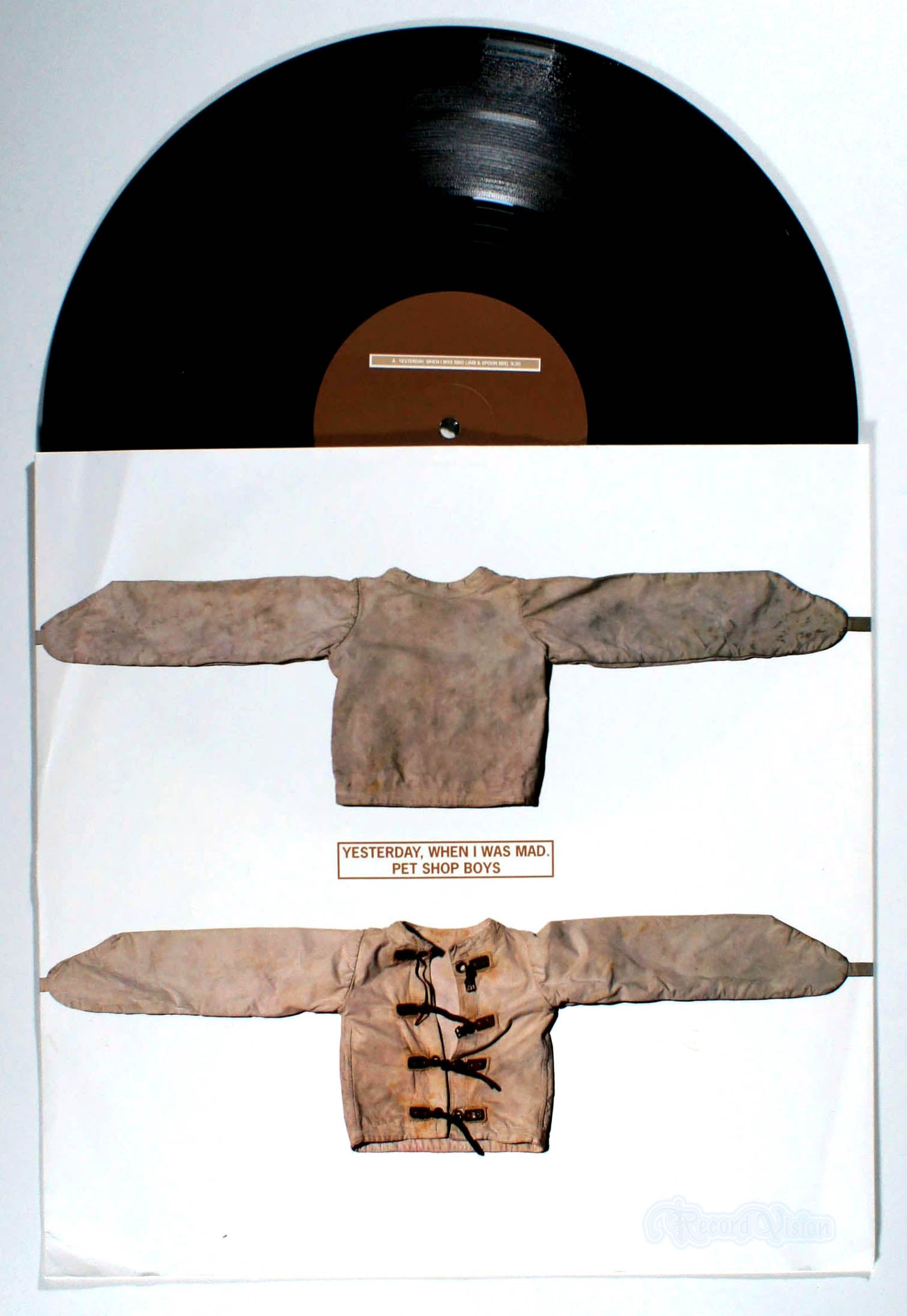 Pet Shop Boys - Yesterday, When I was Mad (front cover) Vinyl
