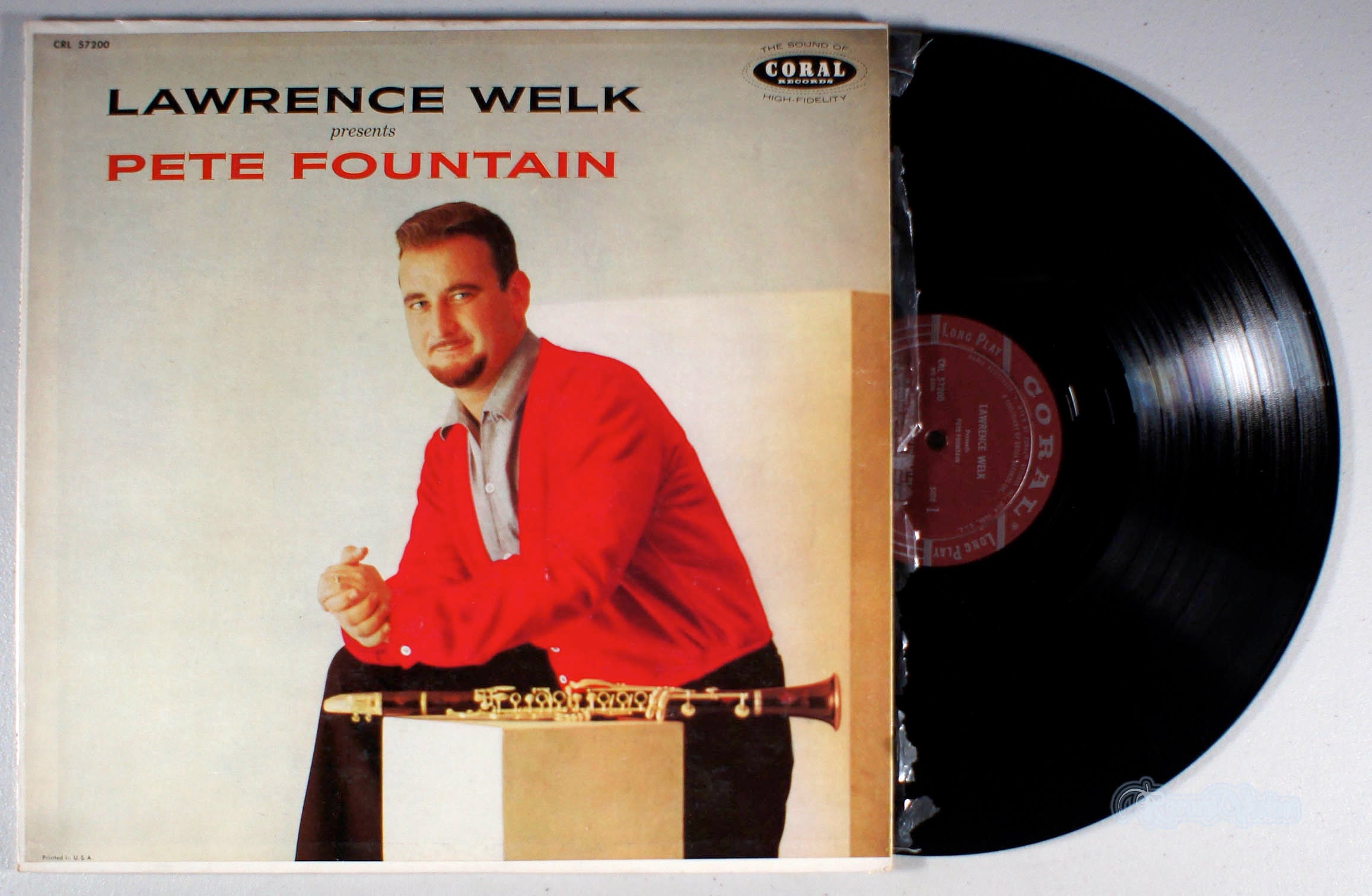 Pete Fountain - Lawrence Welk Presents (front cover) Vinyl