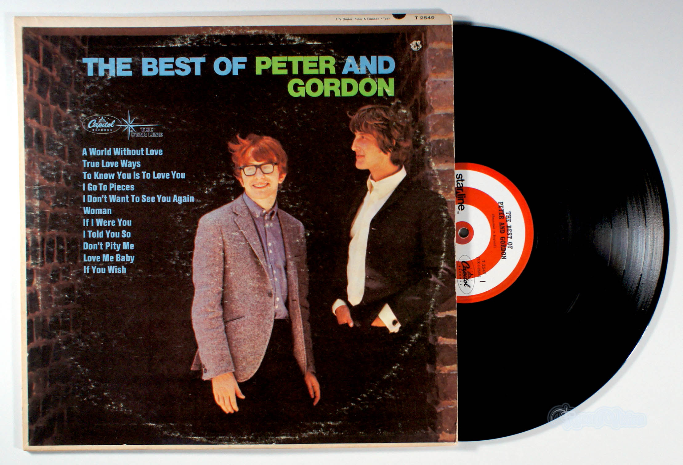 Peter and Gordon - The Best Of (front cover) Vinyl