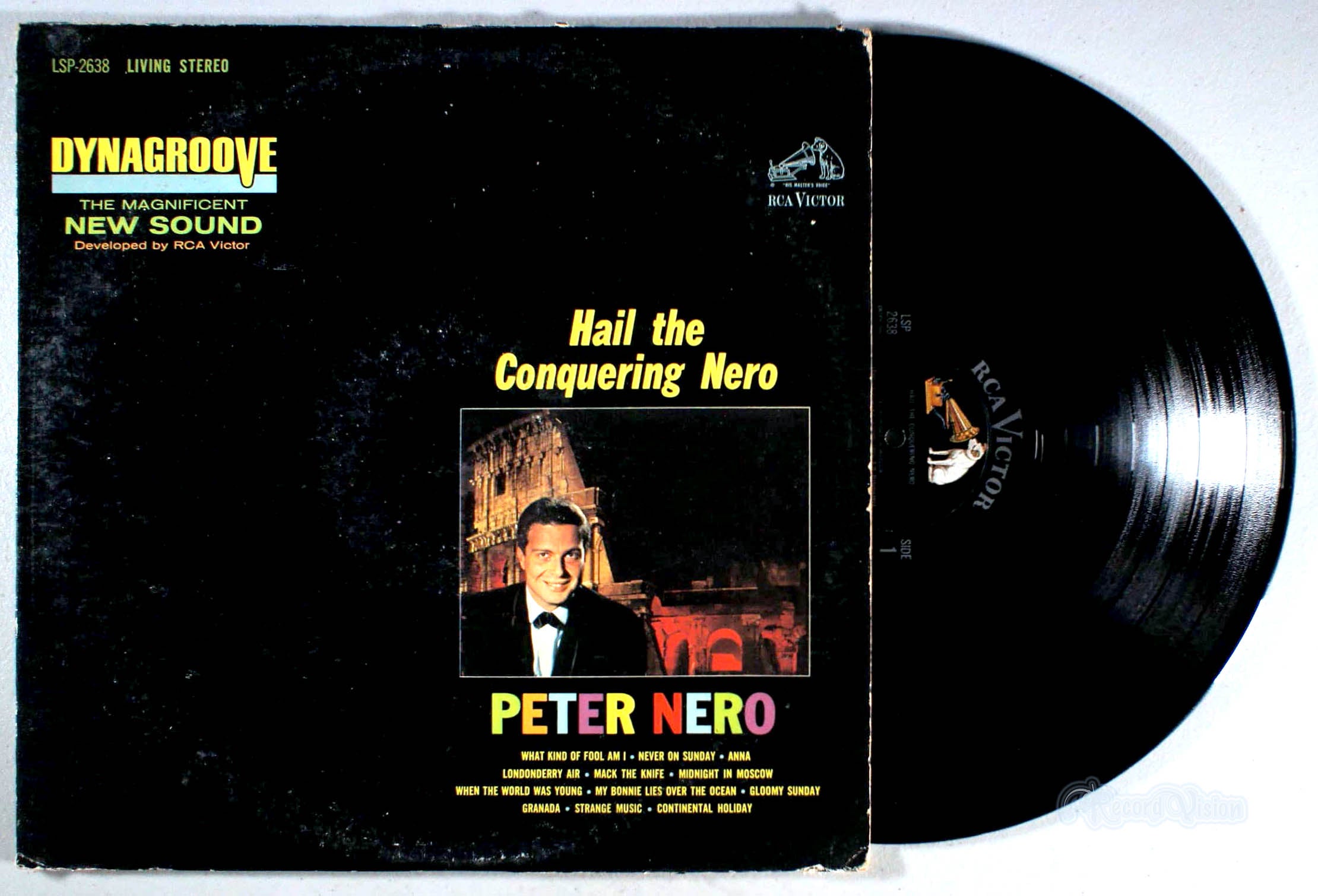 Peter Nero - Hail the Conquering Nero (front cover) Vinyl