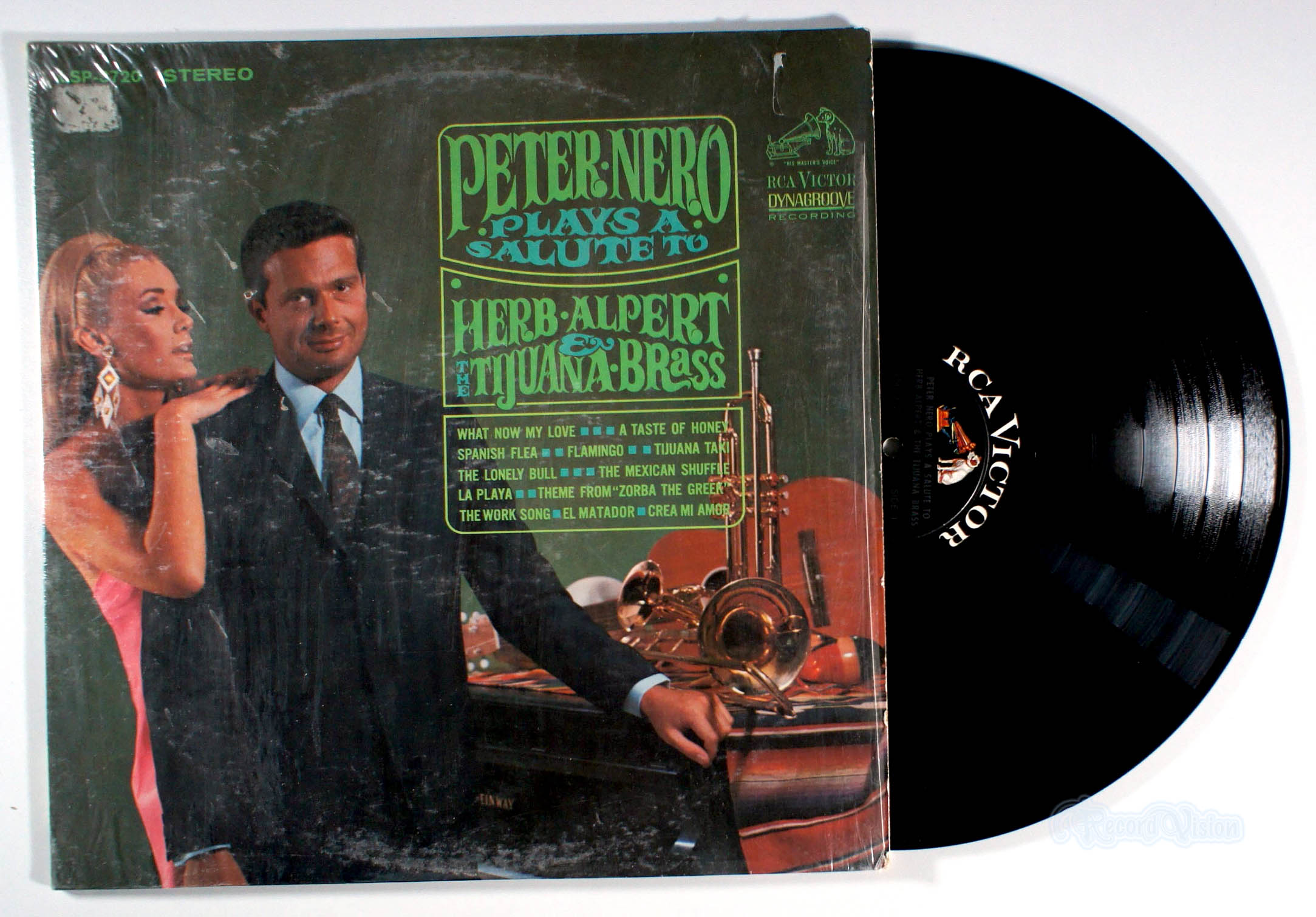 Peter Nero - Plays a Salute to Herb Alpert (front cover) Vinyl
