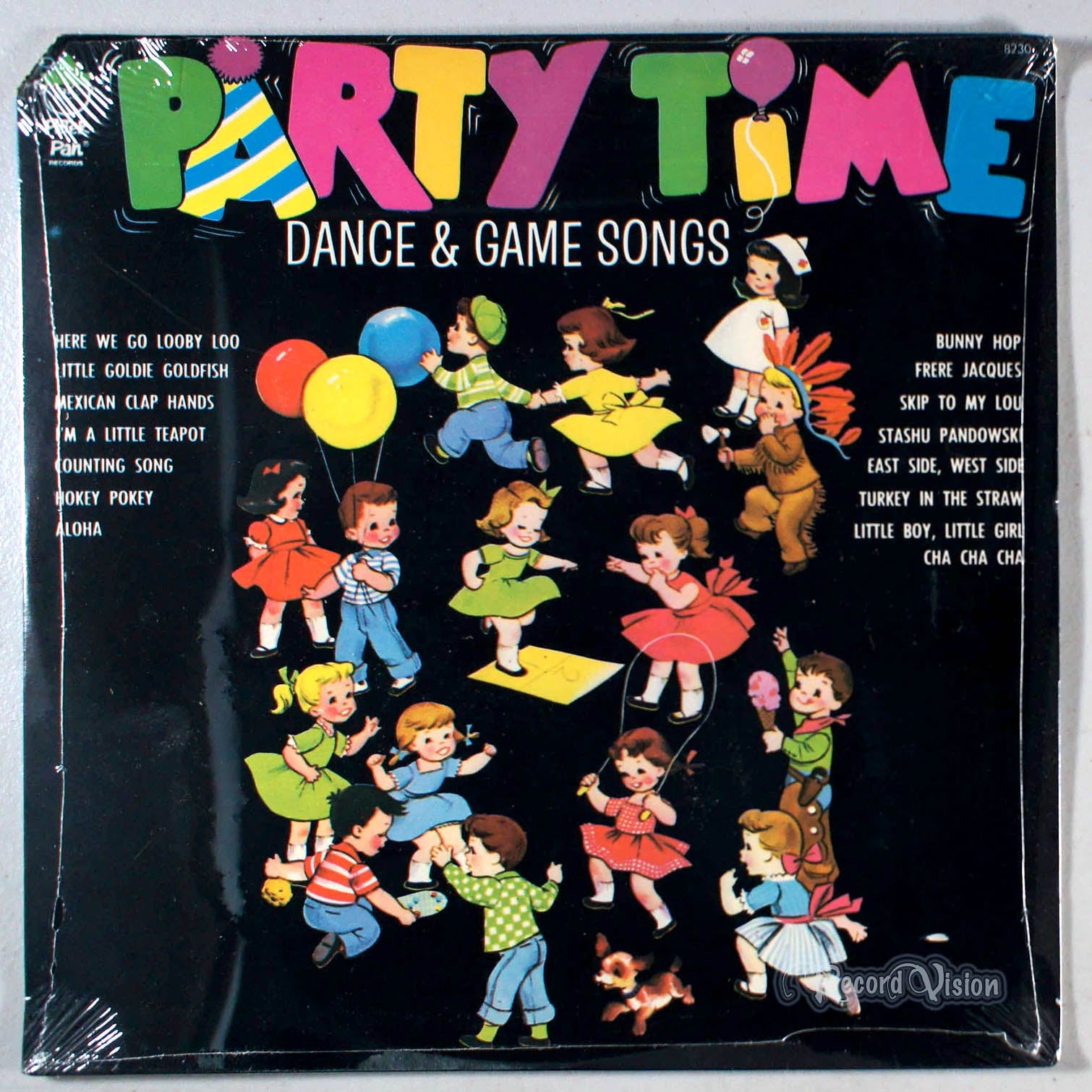 Peter Pan Records - Party Time (front cover) Vinyl