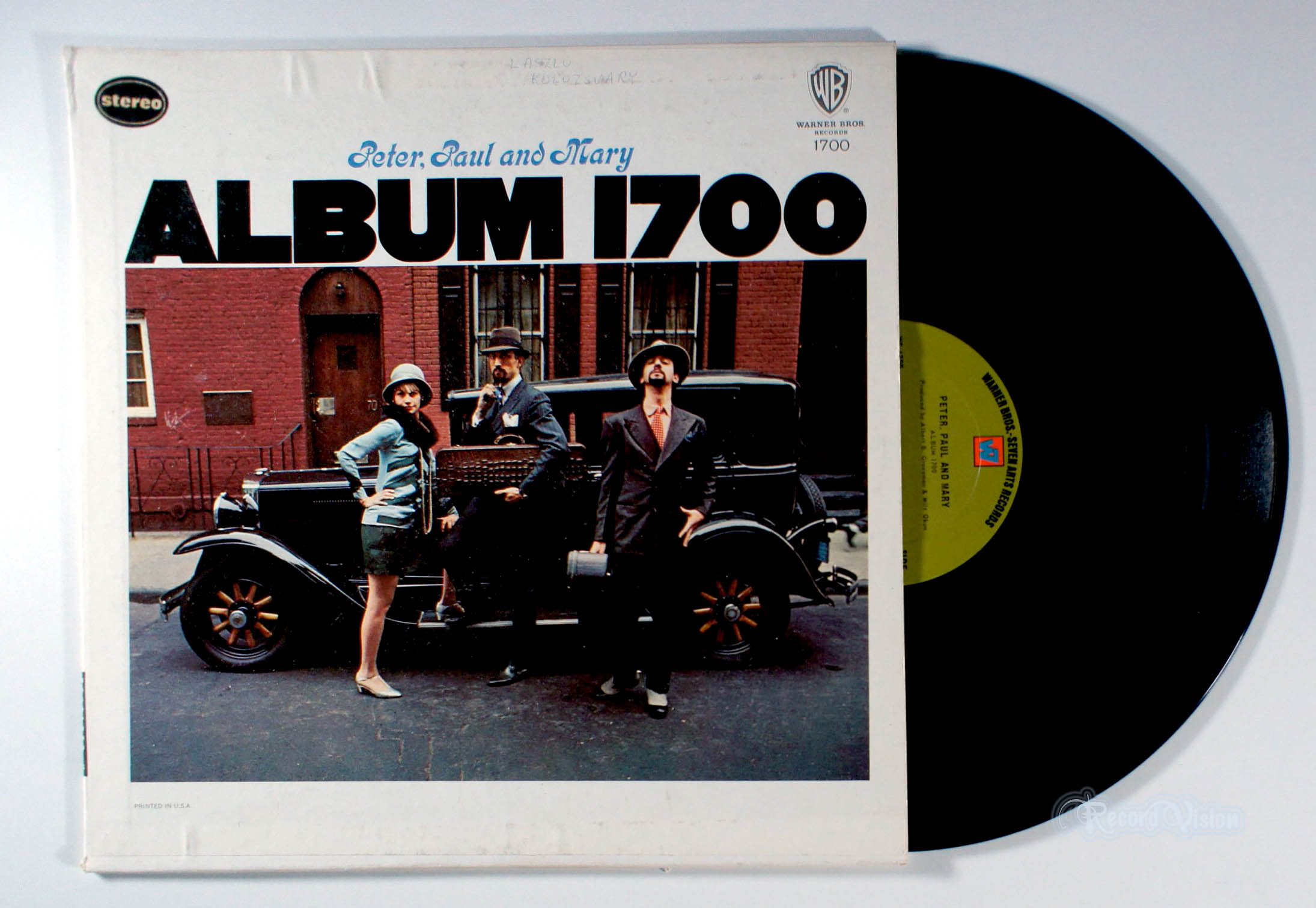 Peter, Paul and Mary - Album 1700 (front cover) Vinyl