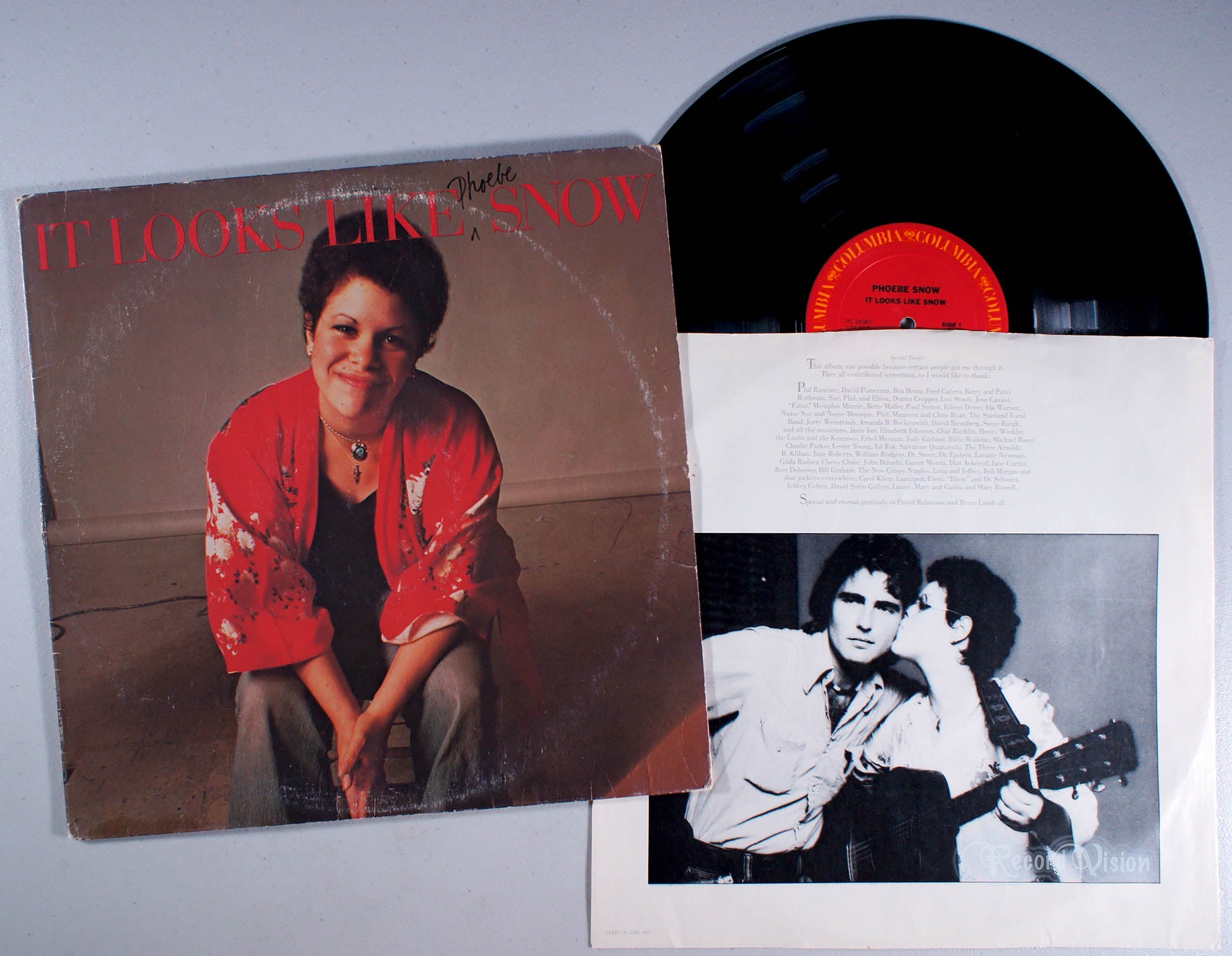 Phoebe Snow - It Looks Like Snow (front cover) Vinyl
