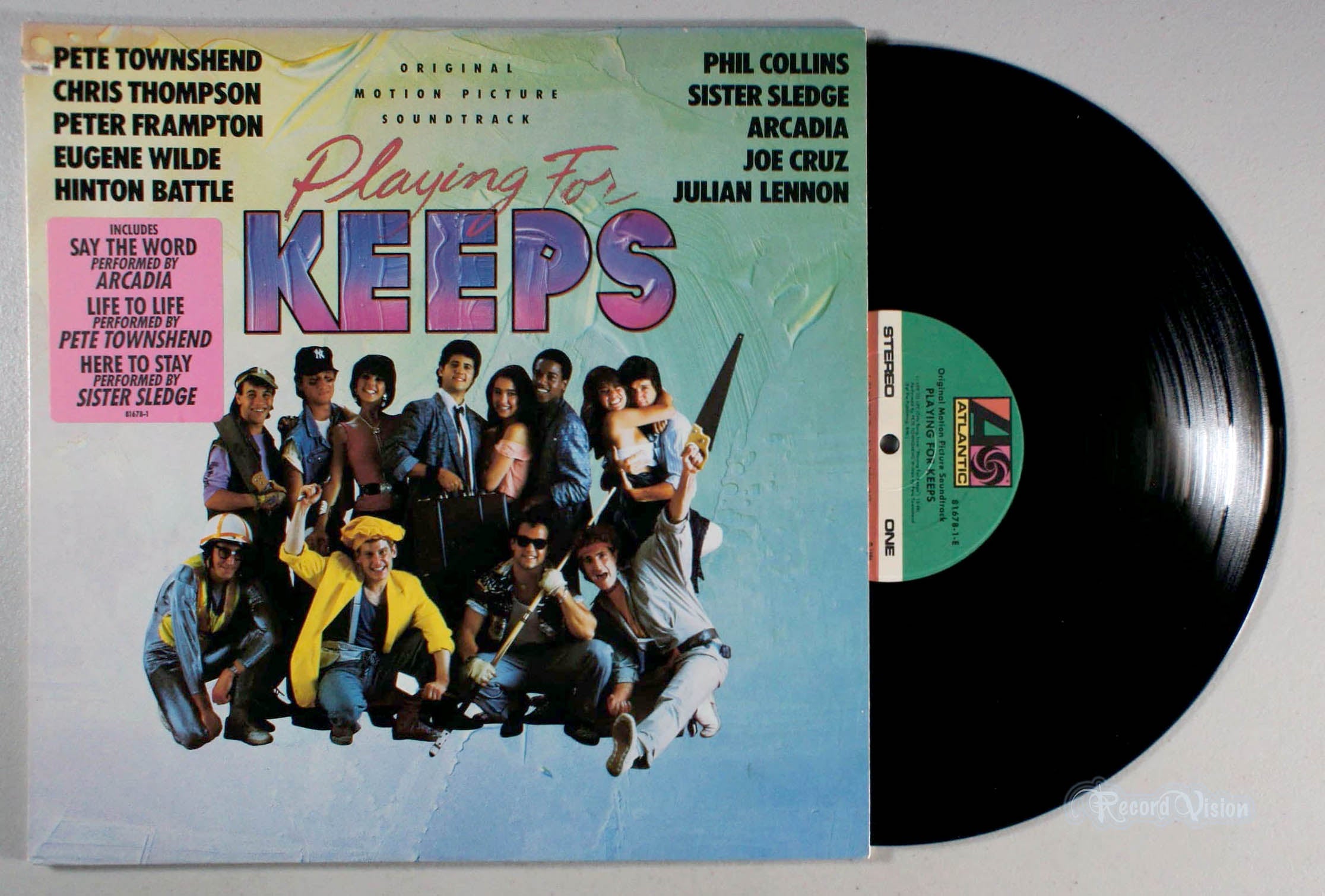 Playing For Keeps (front cover) Vinyl
