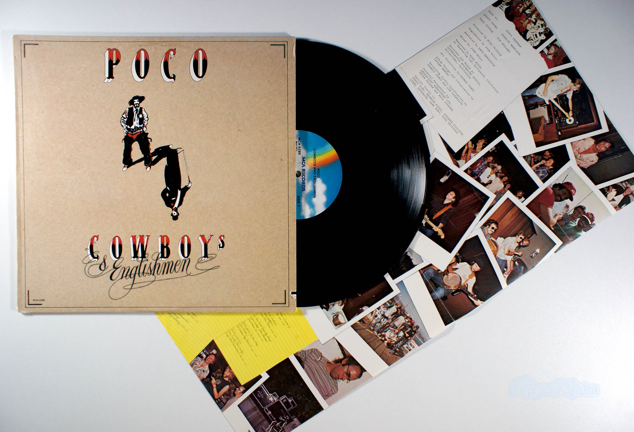 Poco - Cowboys and Englishmen (front cover) Vinyl