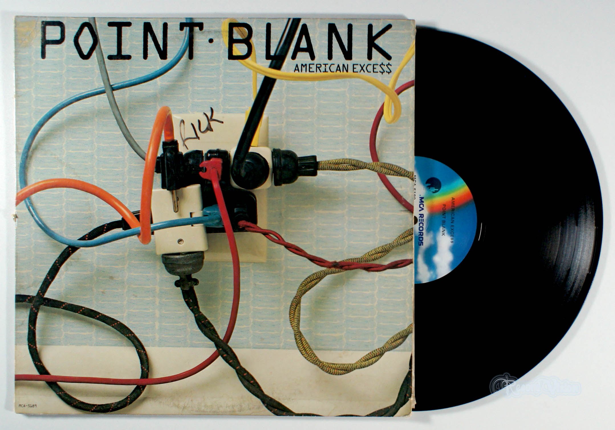 Point Blank - American Excess (front cover) Vinyl