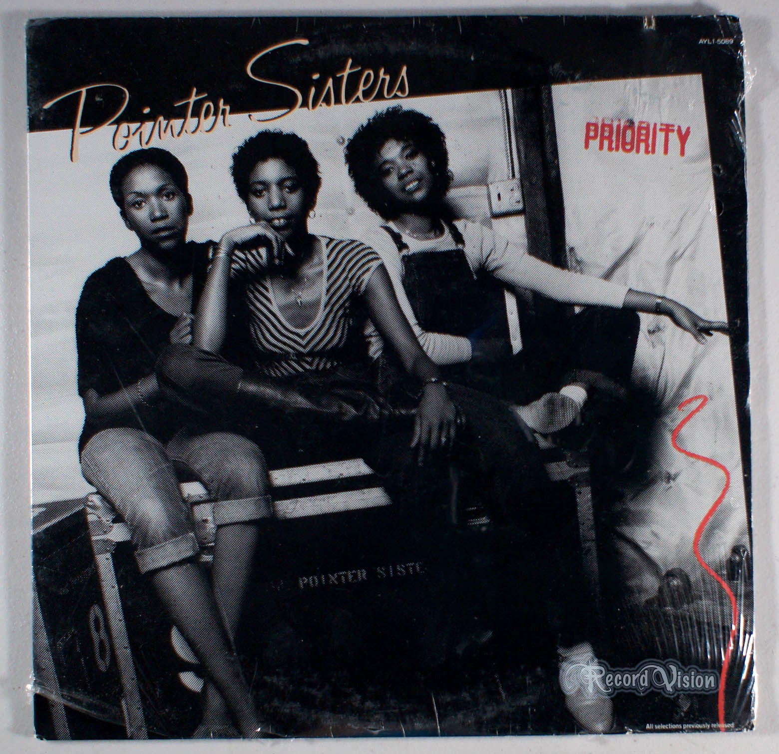 Pointer Sisters - Priority (front cover) Vinyl