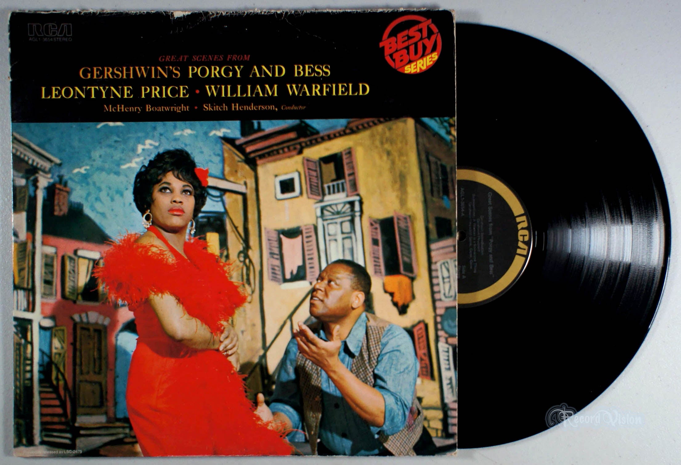 Porgy and Bess (Leontyne Price) (front cover) Vinyl